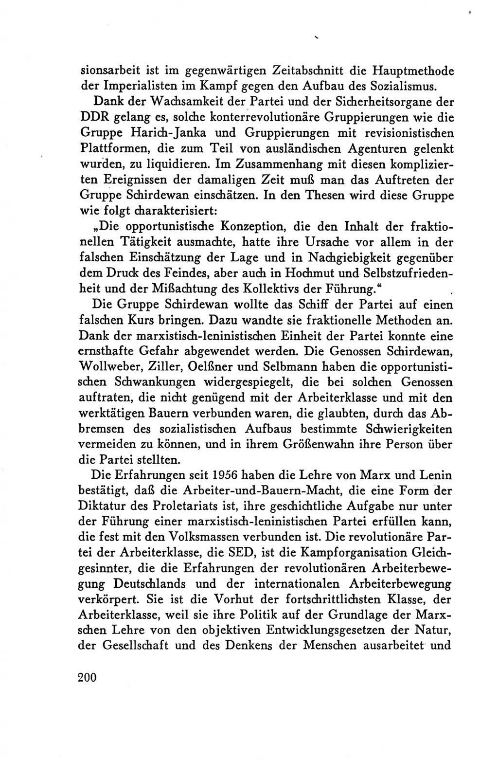 Protokoll der Verhandlungen des Ⅴ. Parteitages der Sozialistischen Einheitspartei Deutschlands (SED) [Deutsche Demokratische Republik (DDR)] 1958, Seite 200