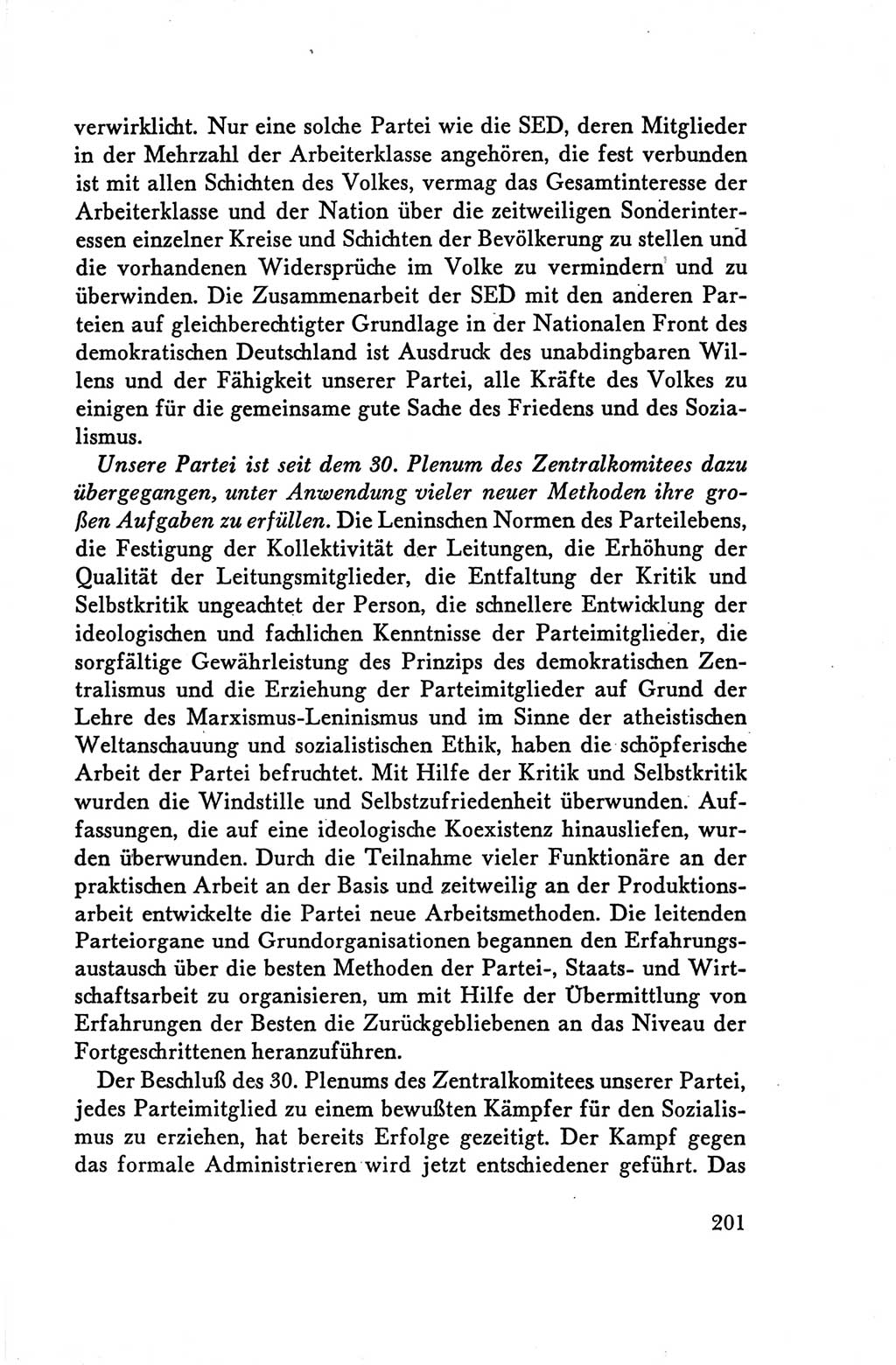 Protokoll der Verhandlungen des Ⅴ. Parteitages der Sozialistischen Einheitspartei Deutschlands (SED) [Deutsche Demokratische Republik (DDR)] 1958, Seite 201