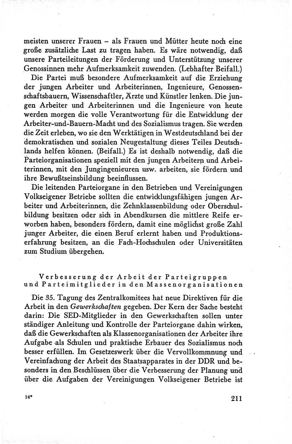 Protokoll der Verhandlungen des Ⅴ. Parteitages der Sozialistischen Einheitspartei Deutschlands (SED) [Deutsche Demokratische Republik (DDR)] 1958, Seite 211