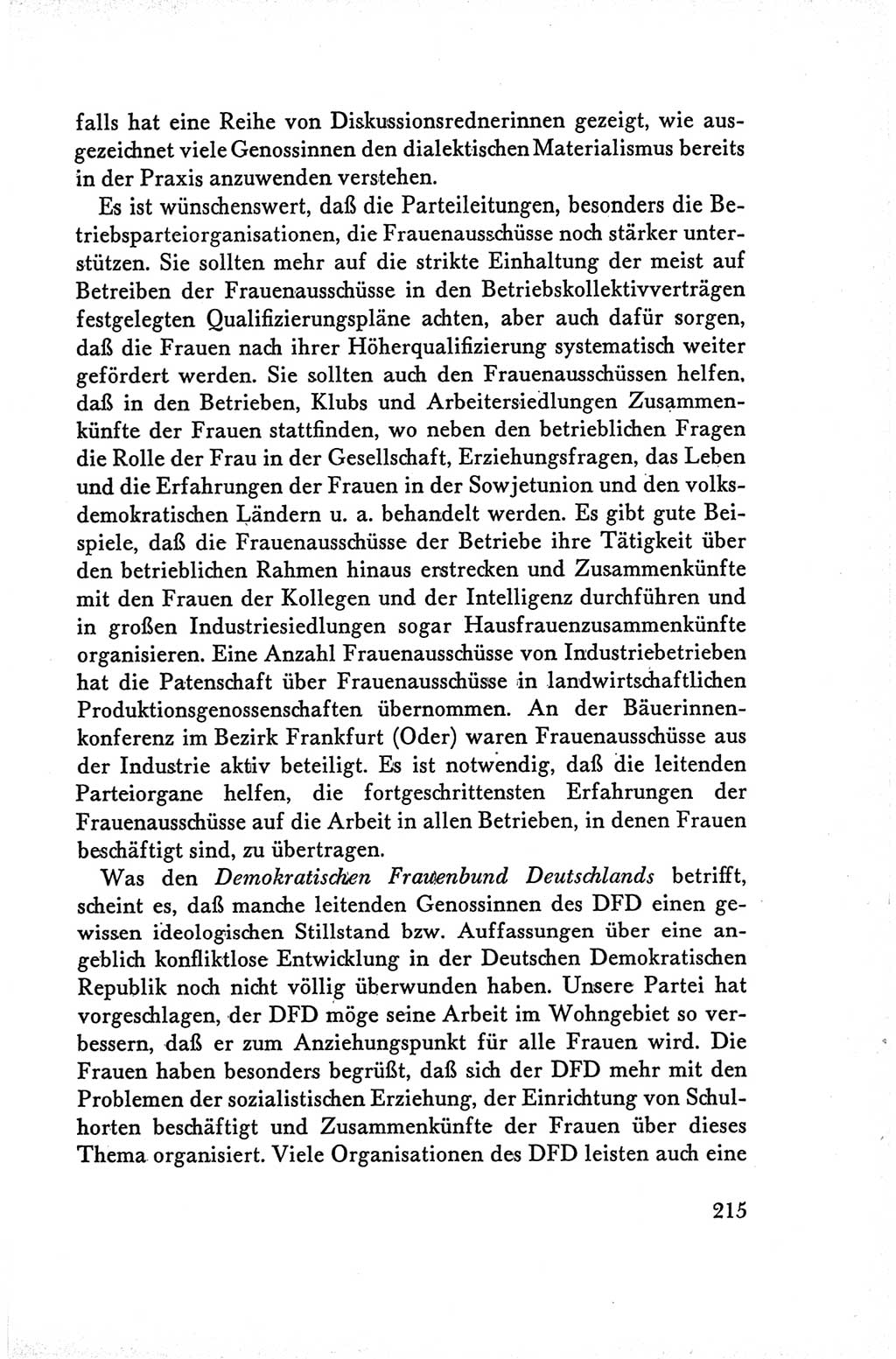 Protokoll der Verhandlungen des Ⅴ. Parteitages der Sozialistischen Einheitspartei Deutschlands (SED) [Deutsche Demokratische Republik (DDR)] 1958, Seite 215
