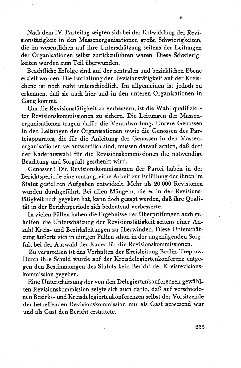 Protokoll der Verhandlungen des Ⅴ. Parteitages der Sozialistischen Einheitspartei Deutschlands (SED) [Deutsche Demokratische Republik (DDR)] 1958, Seite 235