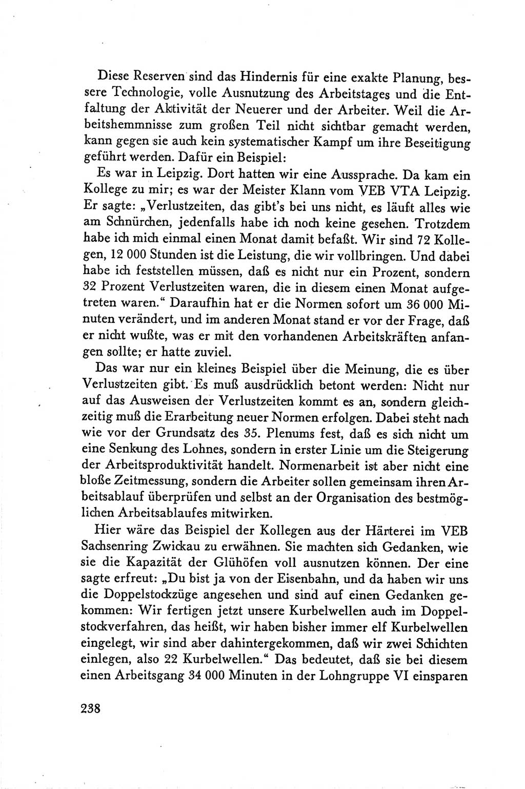 Protokoll der Verhandlungen des Ⅴ. Parteitages der Sozialistischen Einheitspartei Deutschlands (SED) [Deutsche Demokratische Republik (DDR)] 1958, Seite 238