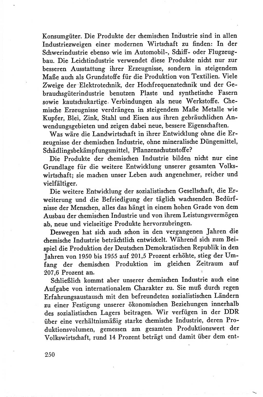 Protokoll der Verhandlungen des Ⅴ. Parteitages der Sozialistischen Einheitspartei Deutschlands (SED) [Deutsche Demokratische Republik (DDR)] 1958, Seite 250