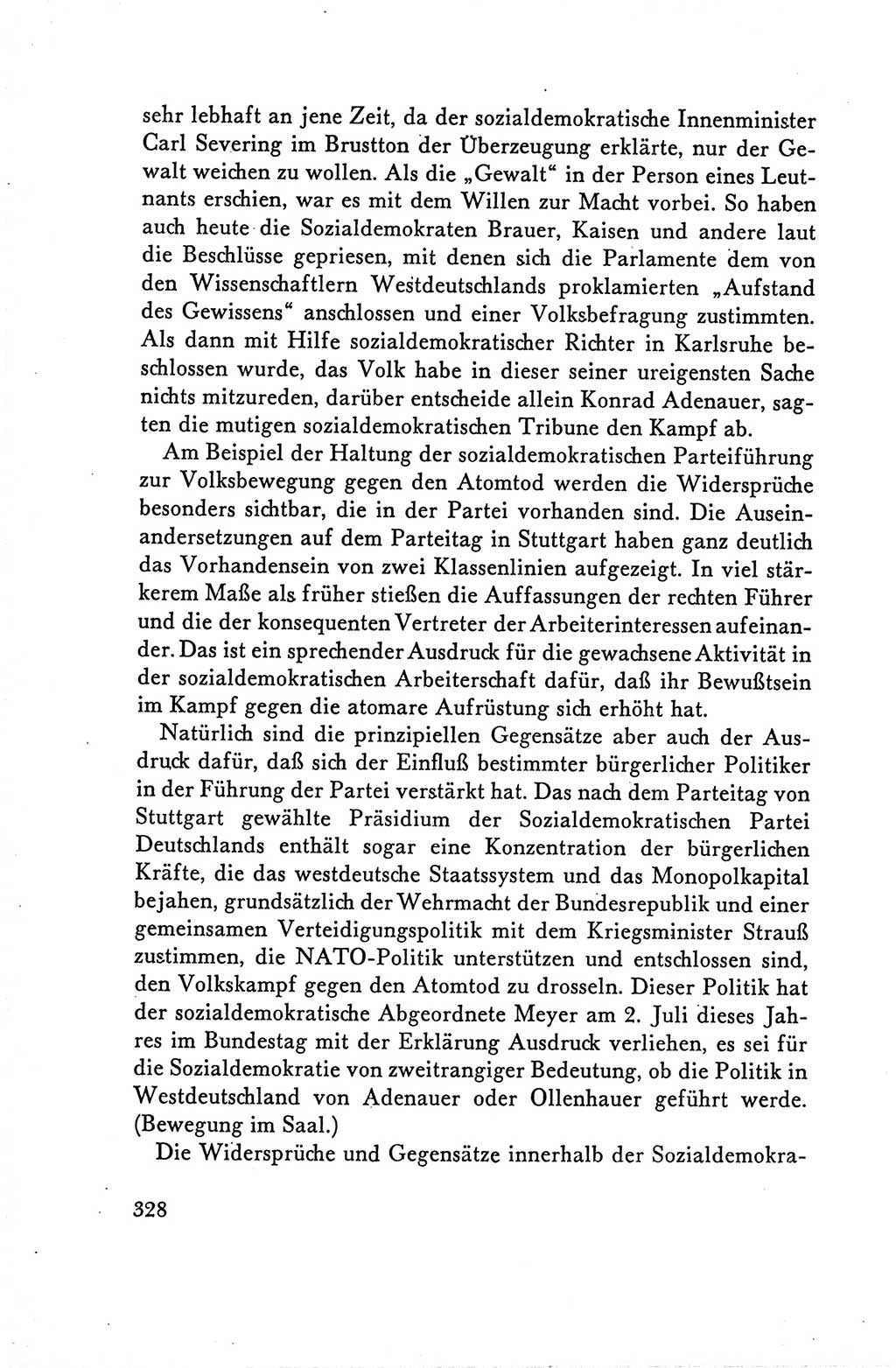 Protokoll der Verhandlungen des Ⅴ. Parteitages der Sozialistischen Einheitspartei Deutschlands (SED) [Deutsche Demokratische Republik (DDR)] 1958, Seite 328