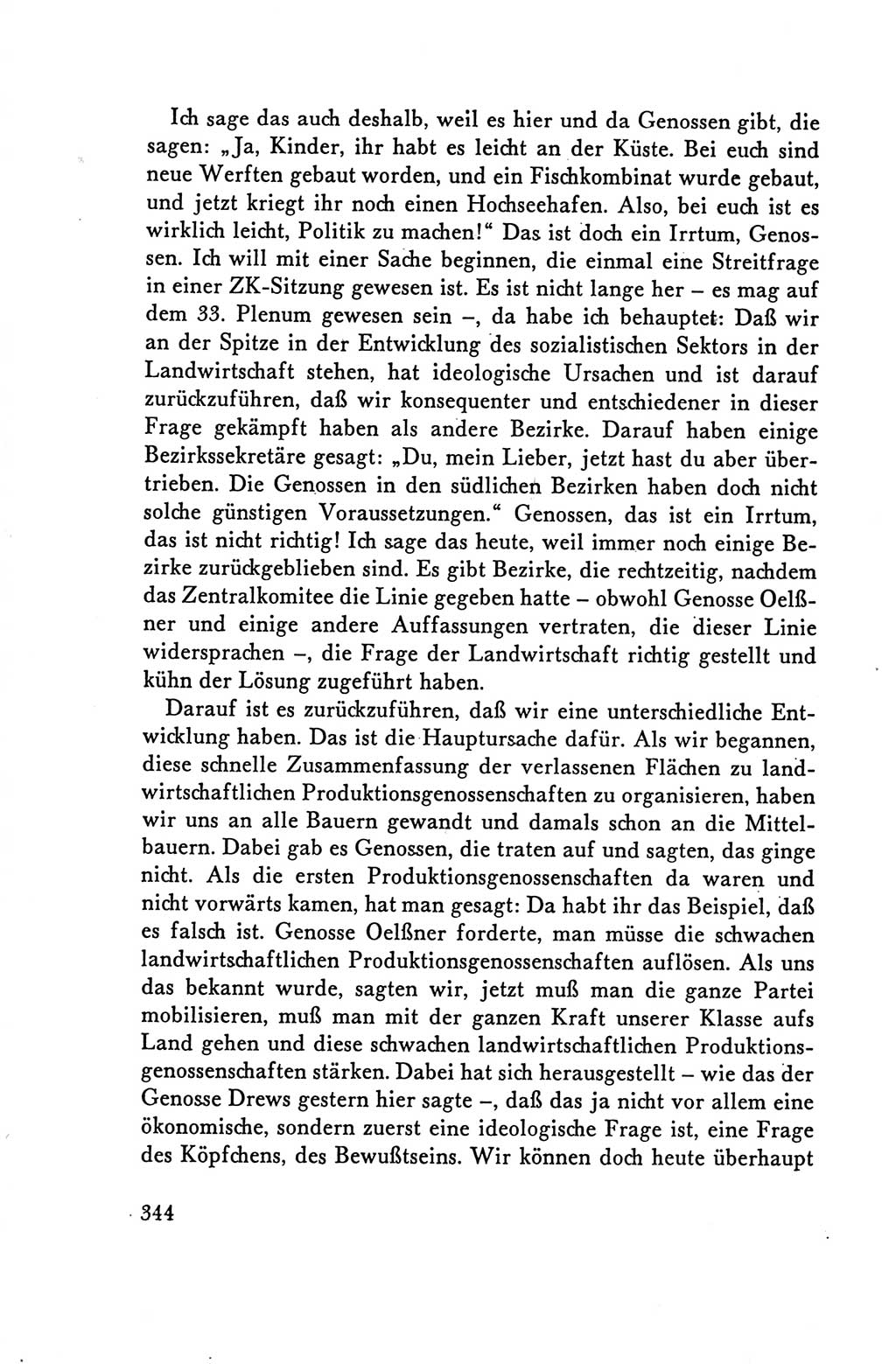 Protokoll der Verhandlungen des Ⅴ. Parteitages der Sozialistischen Einheitspartei Deutschlands (SED) [Deutsche Demokratische Republik (DDR)] 1958, Seite 344