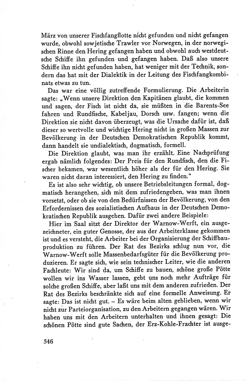 Protokoll der Verhandlungen des Ⅴ. Parteitages der Sozialistischen Einheitspartei Deutschlands (SED) [Deutsche Demokratische Republik (DDR)] 1958, Seite 346