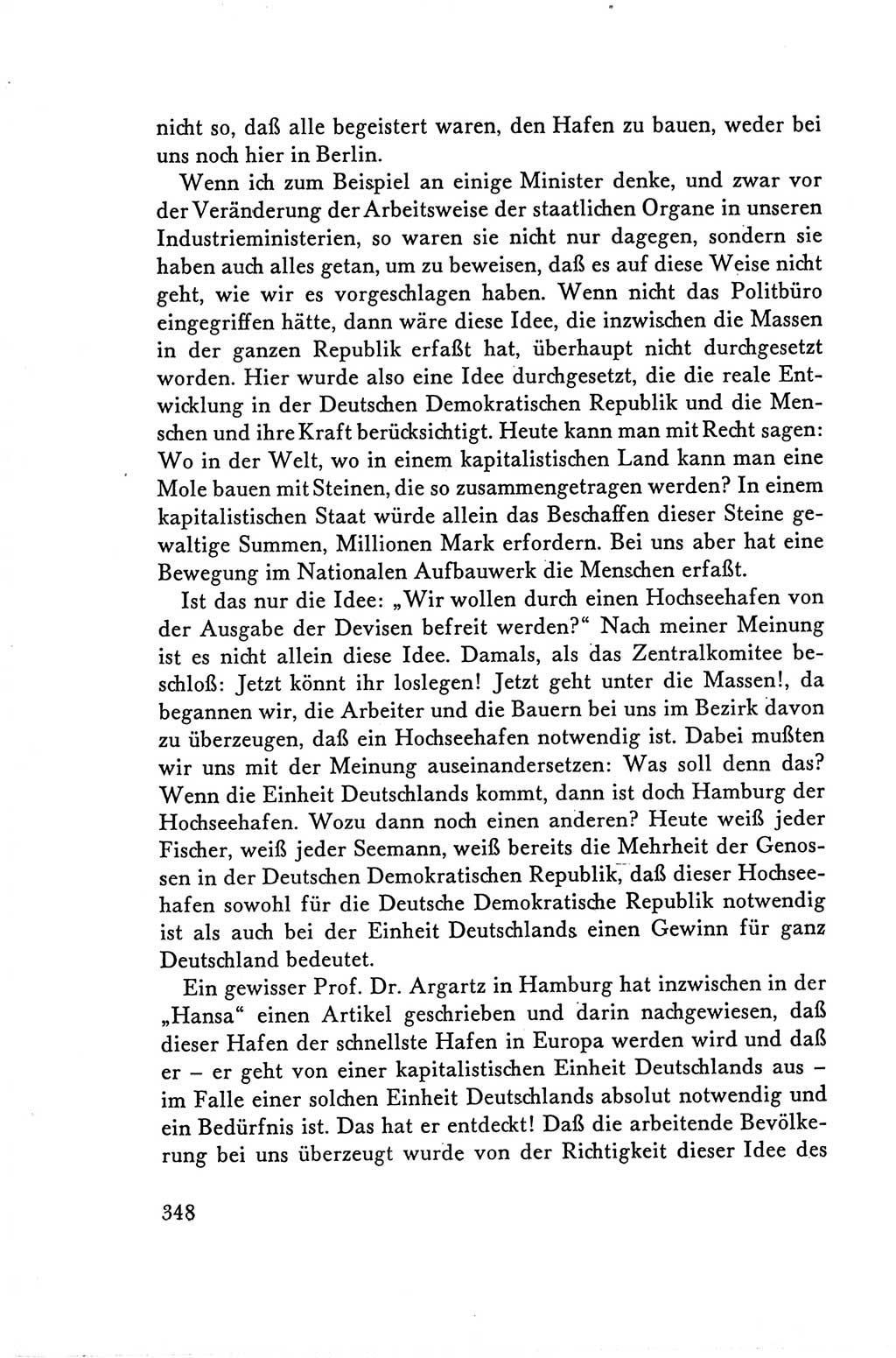 Protokoll der Verhandlungen des Ⅴ. Parteitages der Sozialistischen Einheitspartei Deutschlands (SED) [Deutsche Demokratische Republik (DDR)] 1958, Seite 348