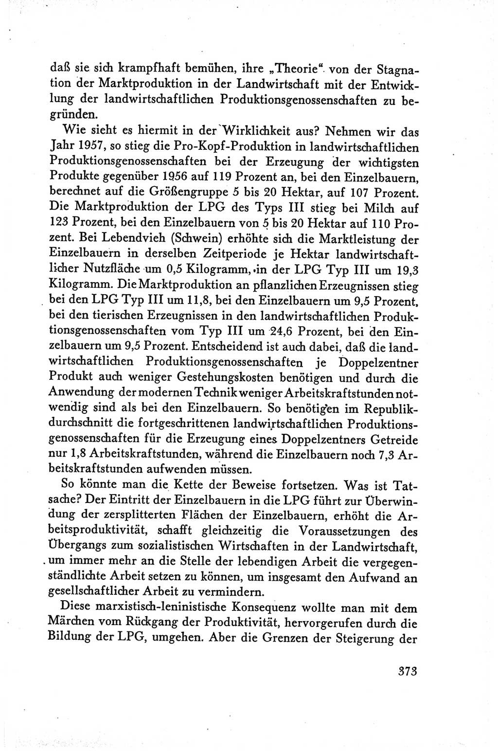 Protokoll der Verhandlungen des Ⅴ. Parteitages der Sozialistischen Einheitspartei Deutschlands (SED) [Deutsche Demokratische Republik (DDR)] 1958, Seite 373