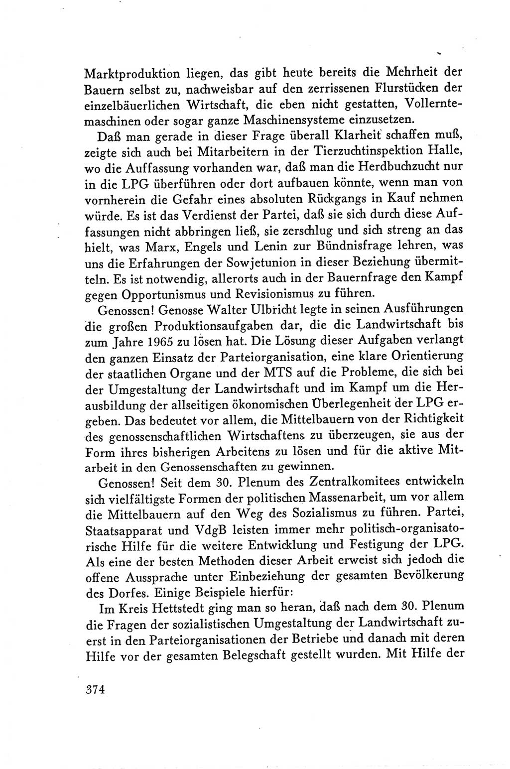 Protokoll der Verhandlungen des Ⅴ. Parteitages der Sozialistischen Einheitspartei Deutschlands (SED) [Deutsche Demokratische Republik (DDR)] 1958, Seite 374