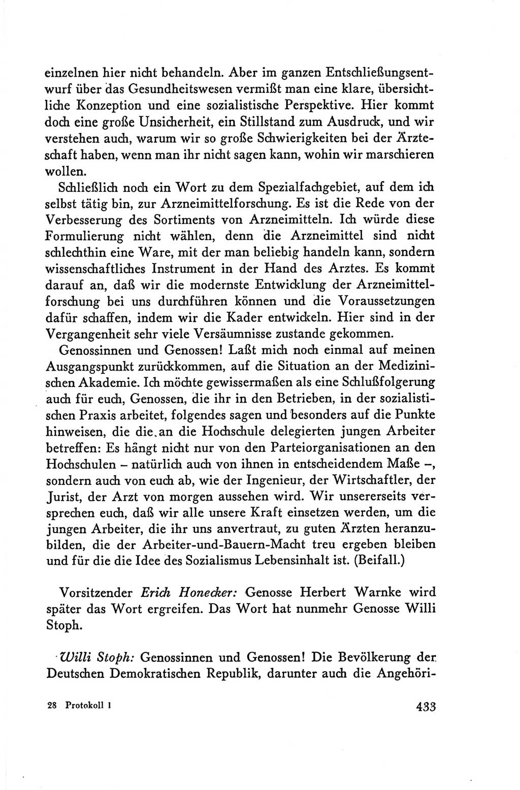 Protokoll der Verhandlungen des Ⅴ. Parteitages der Sozialistischen Einheitspartei Deutschlands (SED) [Deutsche Demokratische Republik (DDR)] 1958, Seite 433