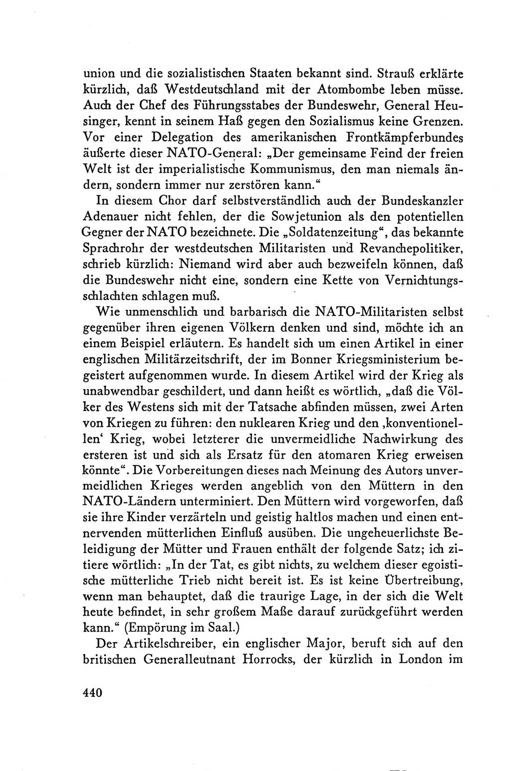 Protokoll der Verhandlungen des Ⅴ. Parteitages der Sozialistischen Einheitspartei Deutschlands (SED) [Deutsche Demokratische Republik (DDR)] 1958, Seite 440