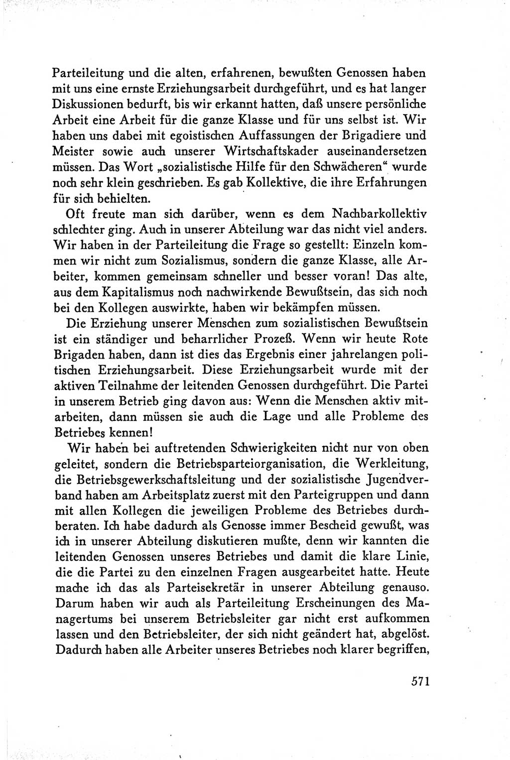 Protokoll der Verhandlungen des Ⅴ. Parteitages der Sozialistischen Einheitspartei Deutschlands (SED) [Deutsche Demokratische Republik (DDR)] 1958, Seite 571