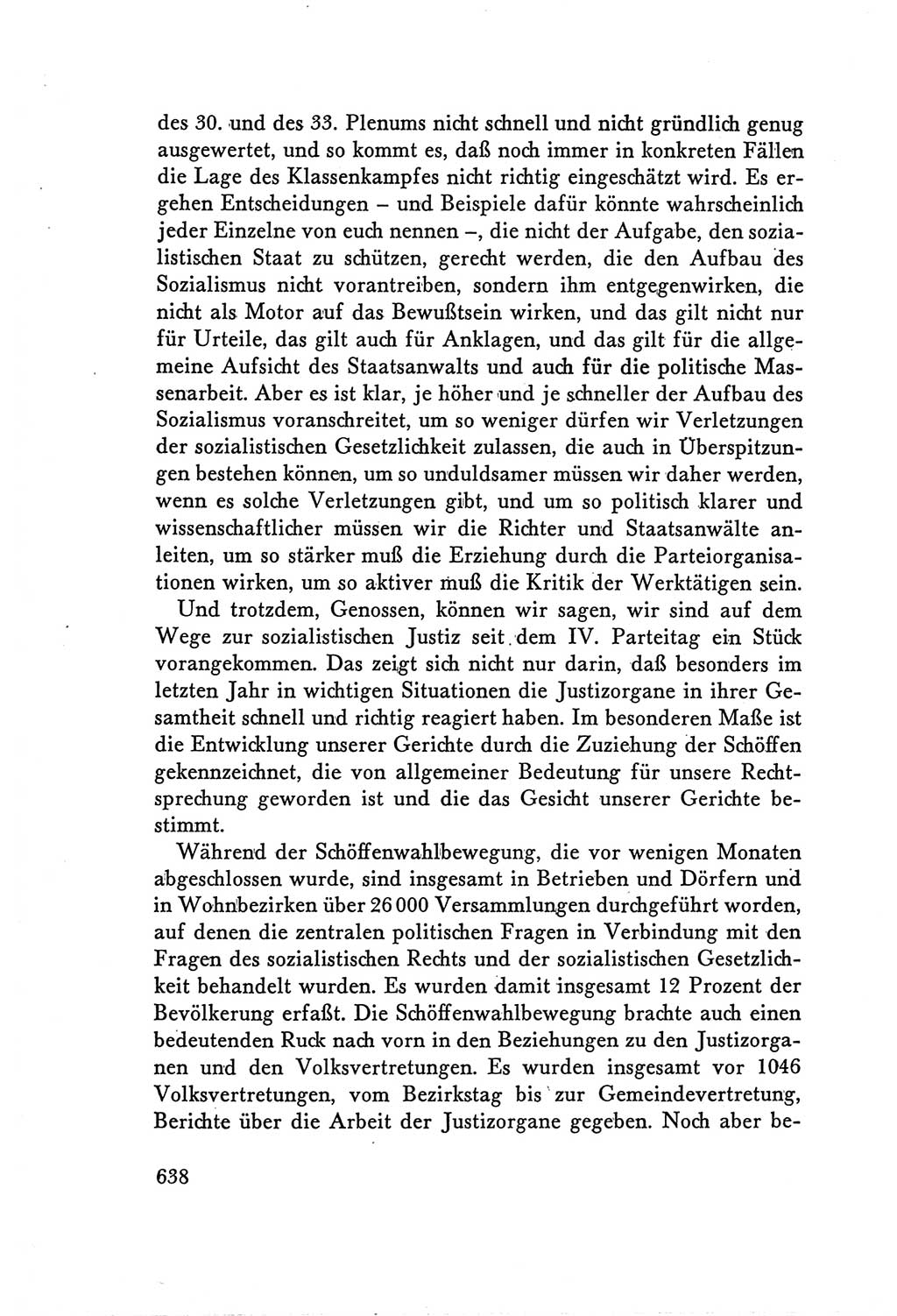 Protokoll der Verhandlungen des Ⅴ. Parteitages der Sozialistischen Einheitspartei Deutschlands (SED) [Deutsche Demokratische Republik (DDR)] 1958, Seite 638