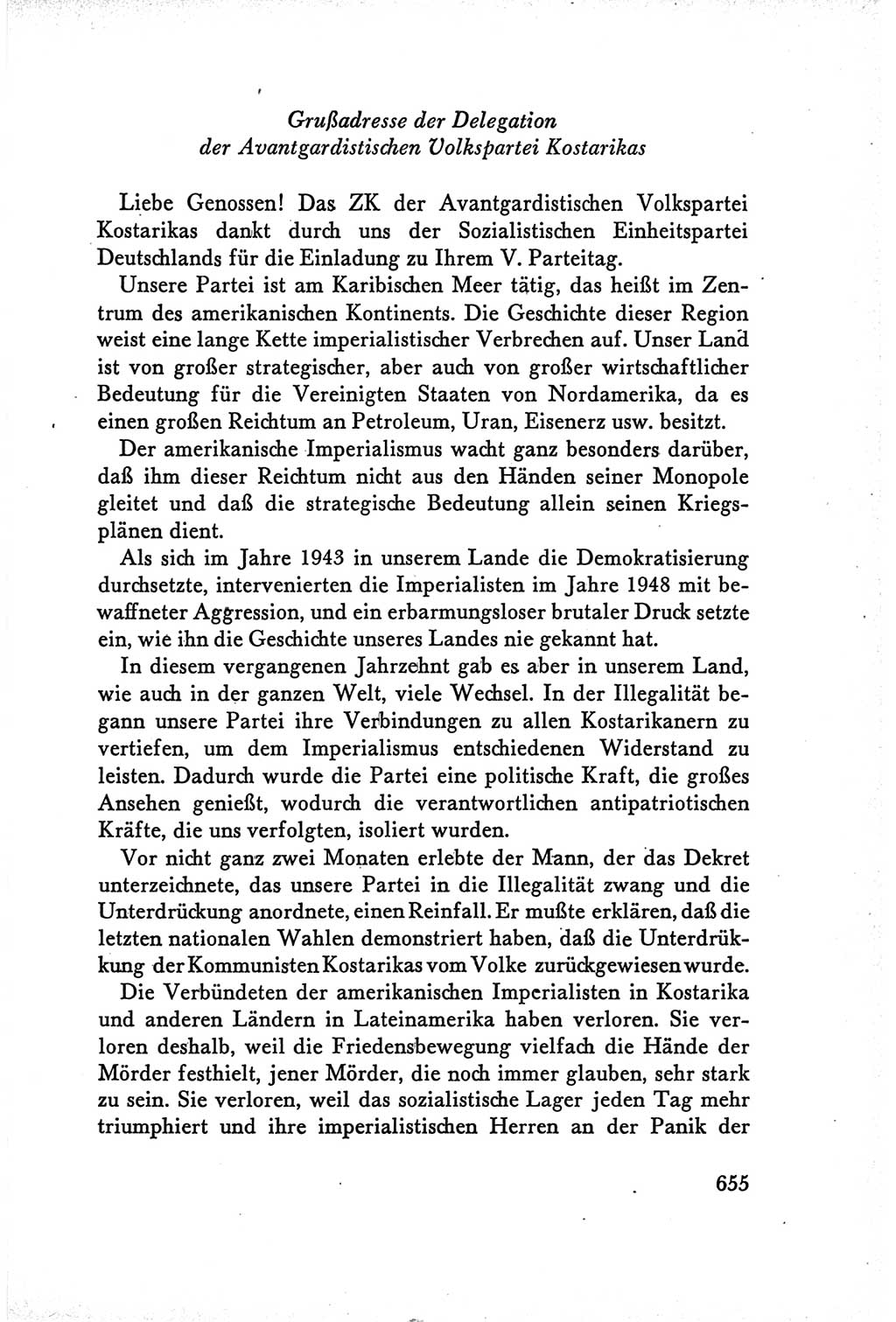 Protokoll der Verhandlungen des Ⅴ. Parteitages der Sozialistischen Einheitspartei Deutschlands (SED) [Deutsche Demokratische Republik (DDR)] 1958, Seite 655