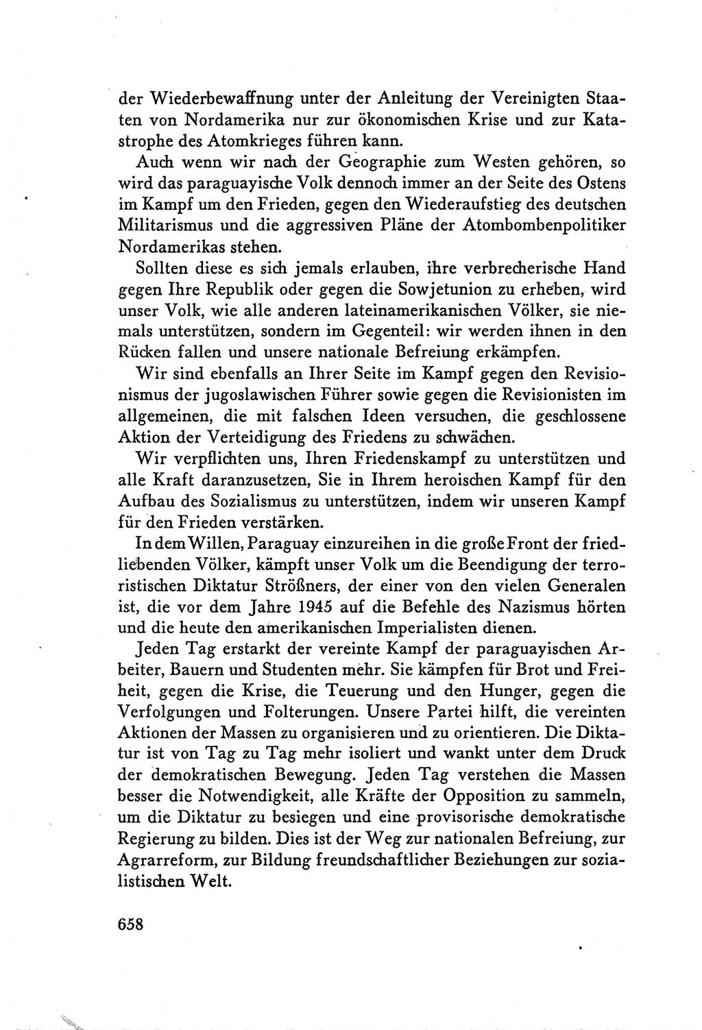 Protokoll der Verhandlungen des Ⅴ. Parteitages der Sozialistischen Einheitspartei Deutschlands (SED) [Deutsche Demokratische Republik (DDR)] 1958, Seite 658