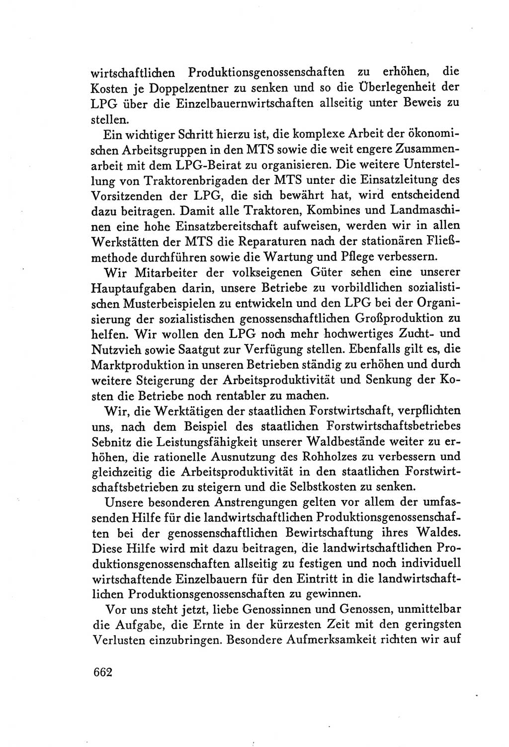 Protokoll der Verhandlungen des Ⅴ. Parteitages der Sozialistischen Einheitspartei Deutschlands (SED) [Deutsche Demokratische Republik (DDR)] 1958, Seite 662