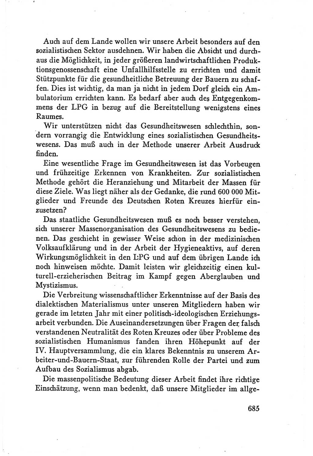 Protokoll der Verhandlungen des Ⅴ. Parteitages der Sozialistischen Einheitspartei Deutschlands (SED) [Deutsche Demokratische Republik (DDR)] 1958, Seite 685