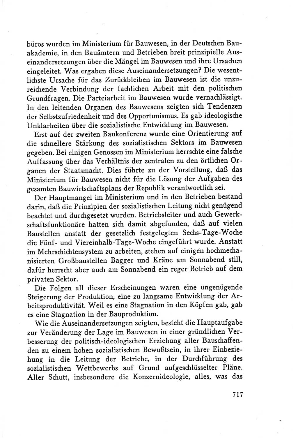 Protokoll der Verhandlungen des Ⅴ. Parteitages der Sozialistischen Einheitspartei Deutschlands (SED) [Deutsche Demokratische Republik (DDR)] 1958, Seite 717