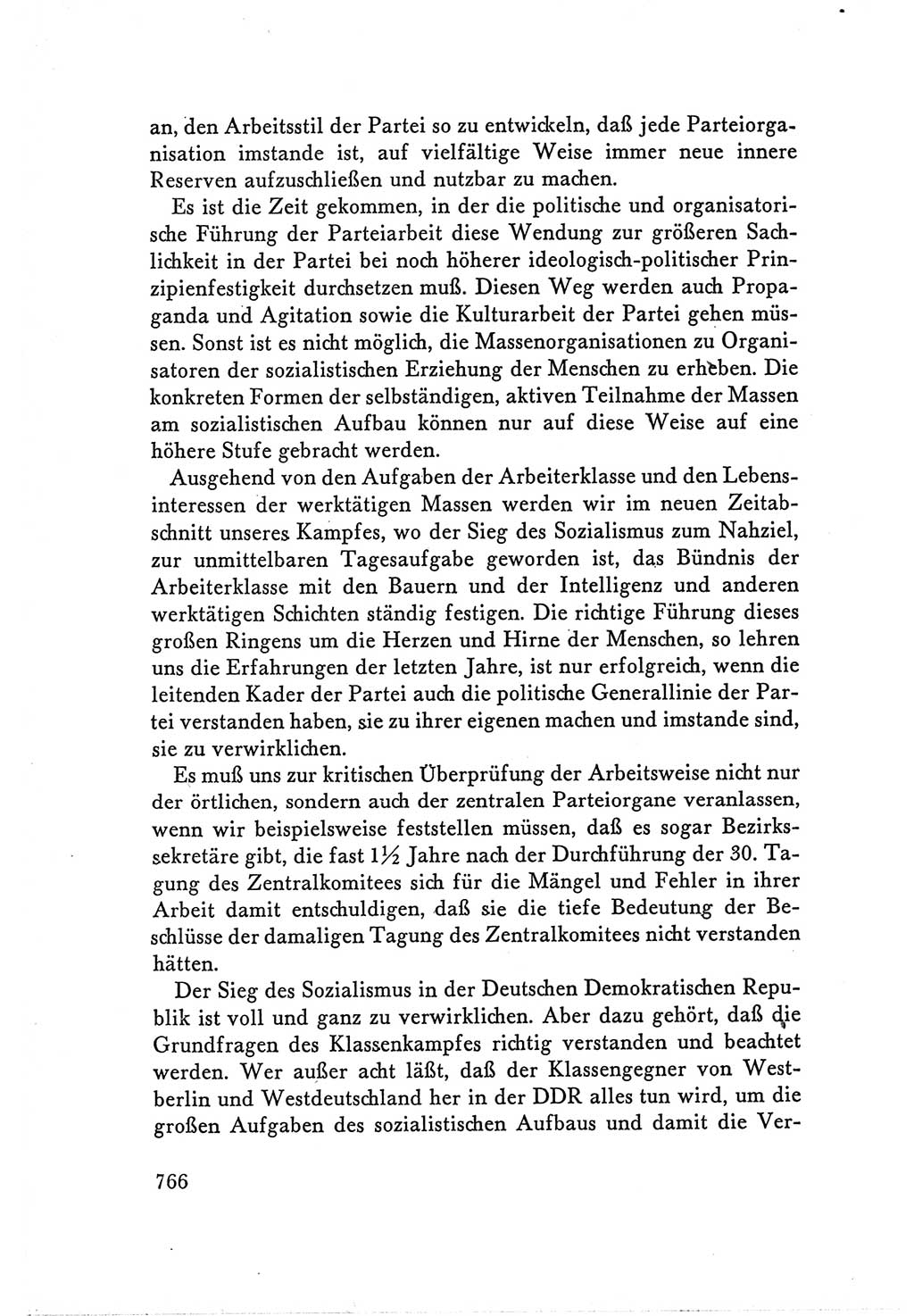 Protokoll der Verhandlungen des Ⅴ. Parteitages der Sozialistischen Einheitspartei Deutschlands (SED) [Deutsche Demokratische Republik (DDR)] 1958, Seite 766