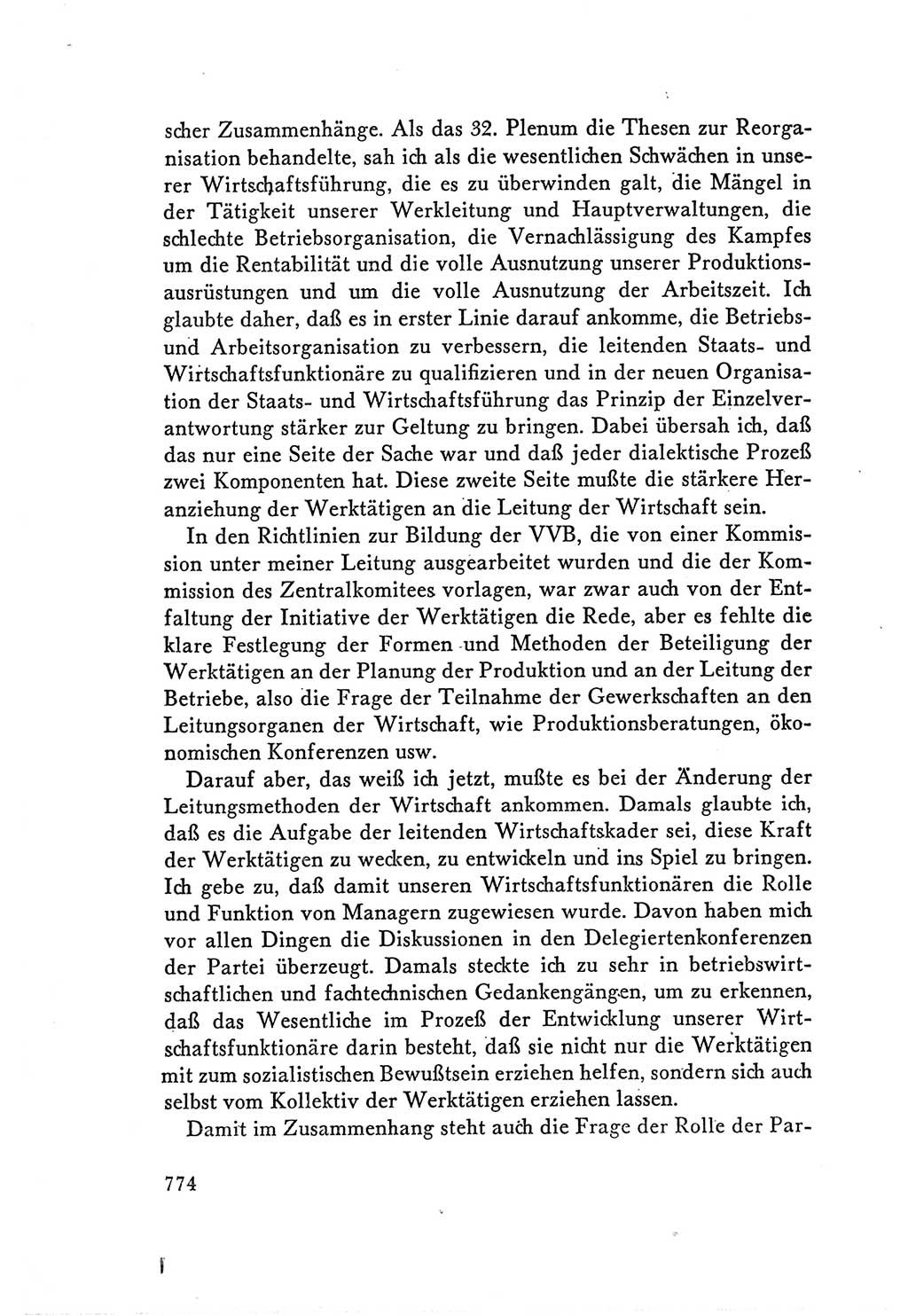 Protokoll der Verhandlungen des Ⅴ. Parteitages der Sozialistischen Einheitspartei Deutschlands (SED) [Deutsche Demokratische Republik (DDR)] 1958, Seite 774