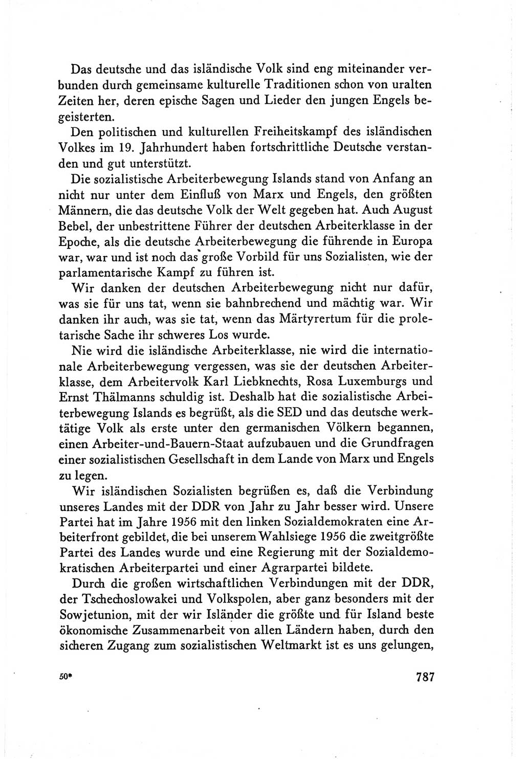 Protokoll der Verhandlungen des Ⅴ. Parteitages der Sozialistischen Einheitspartei Deutschlands (SED) [Deutsche Demokratische Republik (DDR)] 1958, Seite 787