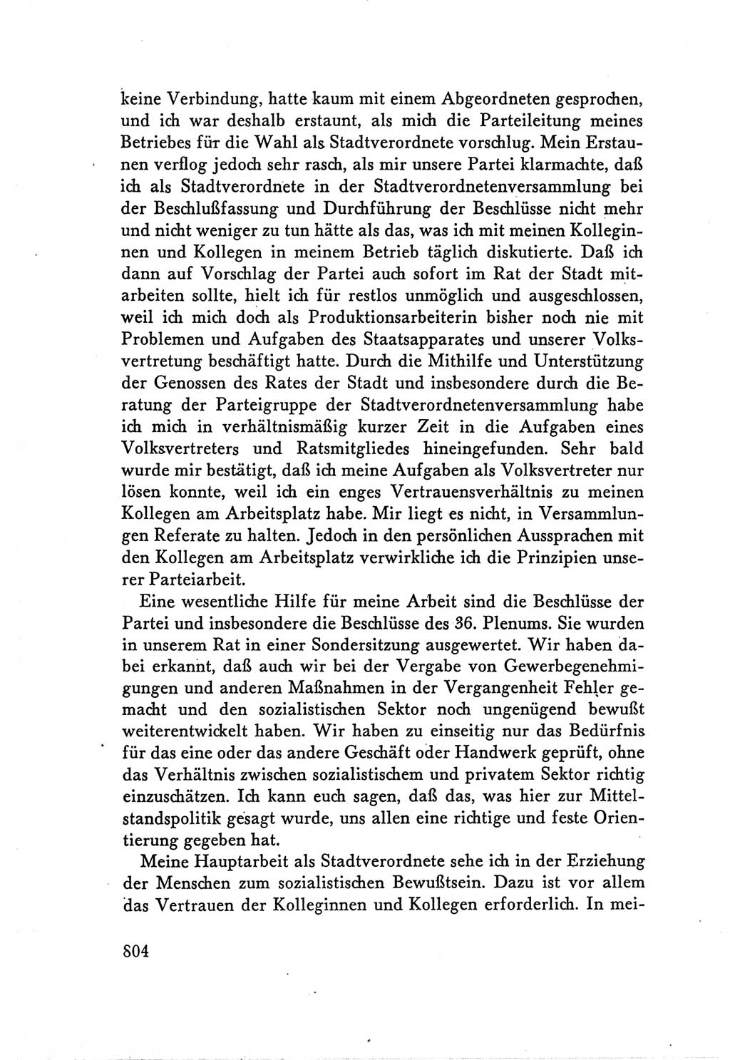 Protokoll der Verhandlungen des Ⅴ. Parteitages der Sozialistischen Einheitspartei Deutschlands (SED) [Deutsche Demokratische Republik (DDR)] 1958, Seite 804