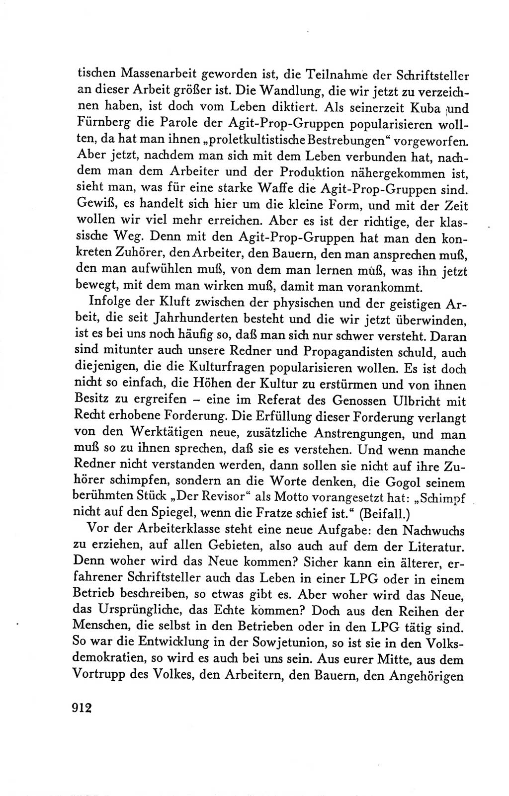 Protokoll der Verhandlungen des Ⅴ. Parteitages der Sozialistischen Einheitspartei Deutschlands (SED) [Deutsche Demokratische Republik (DDR)] 1958, Seite 912