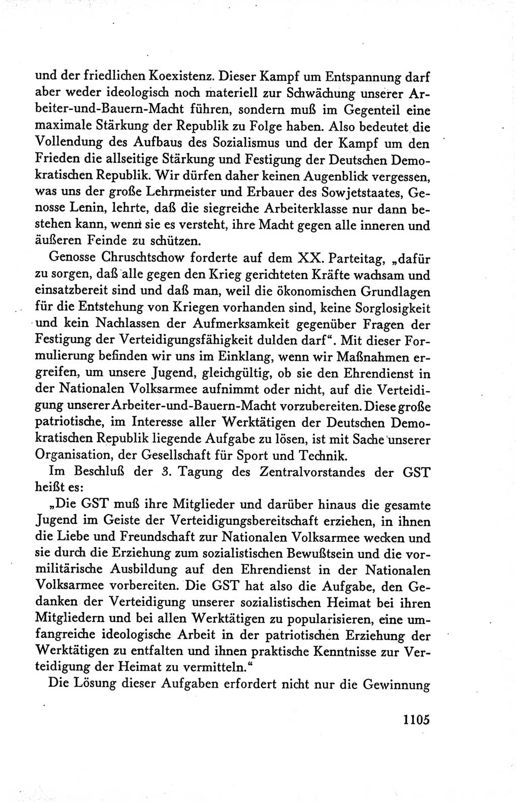 Protokoll der Verhandlungen des Ⅴ. Parteitages der Sozialistischen Einheitspartei Deutschlands (SED) [Deutsche Demokratische Republik (DDR)] 1958, Seite 1105