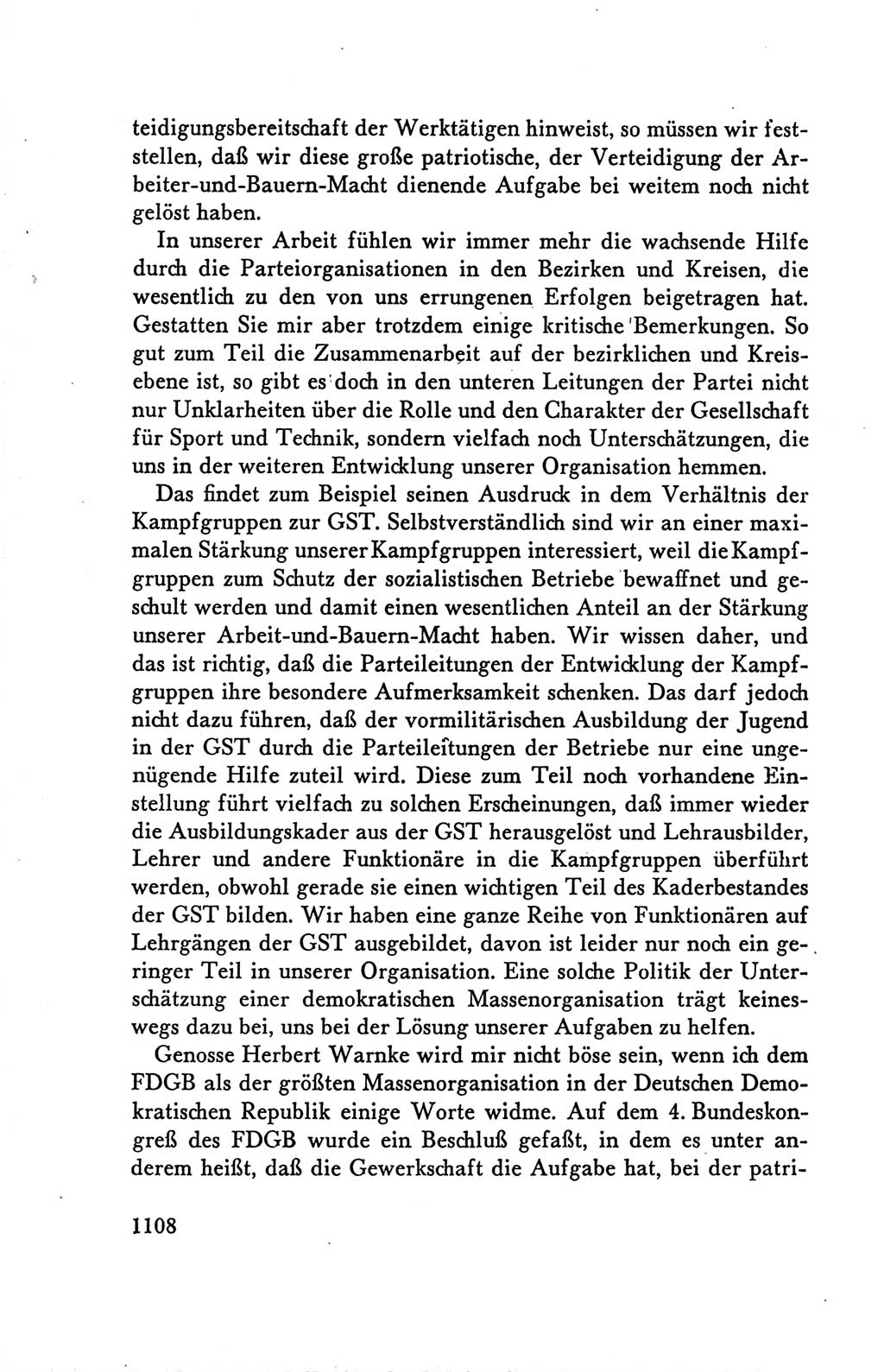 Protokoll der Verhandlungen des Ⅴ. Parteitages der Sozialistischen Einheitspartei Deutschlands (SED) [Deutsche Demokratische Republik (DDR)] 1958, Seite 1108