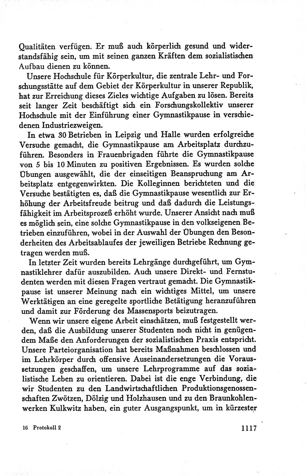 Protokoll der Verhandlungen des Ⅴ. Parteitages der Sozialistischen Einheitspartei Deutschlands (SED) [Deutsche Demokratische Republik (DDR)] 1958, Seite 1117