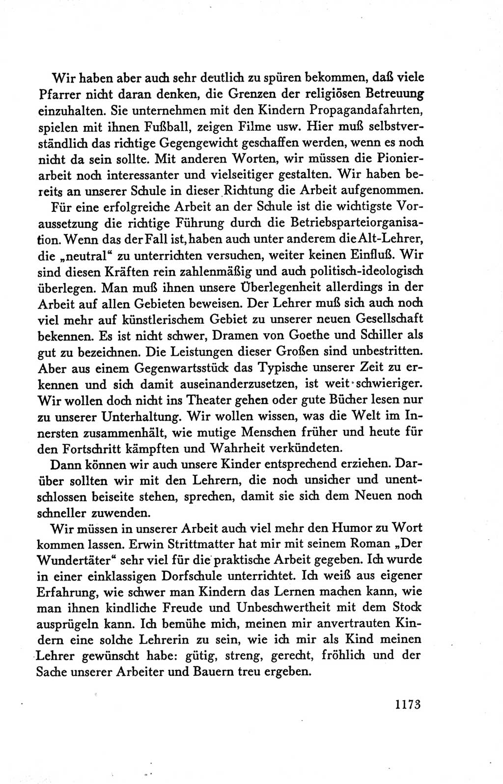 Protokoll der Verhandlungen des Ⅴ. Parteitages der Sozialistischen Einheitspartei Deutschlands (SED) [Deutsche Demokratische Republik (DDR)] 1958, Seite 1173