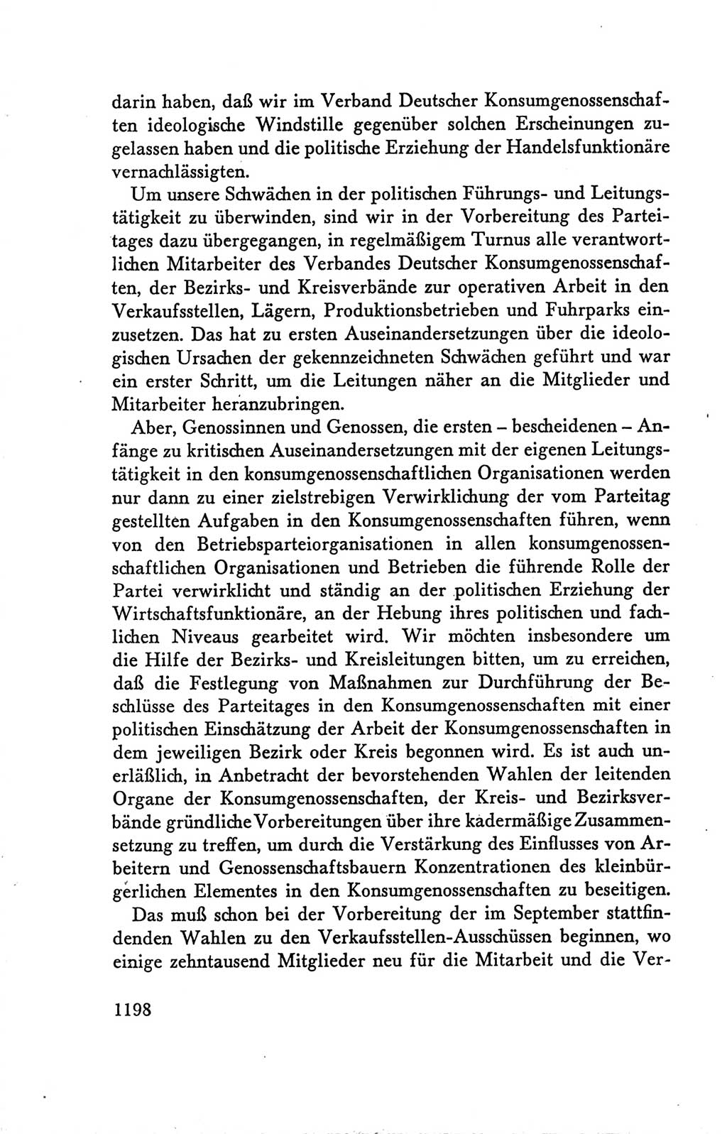 Protokoll der Verhandlungen des Ⅴ. Parteitages der Sozialistischen Einheitspartei Deutschlands (SED) [Deutsche Demokratische Republik (DDR)] 1958, Seite 1198