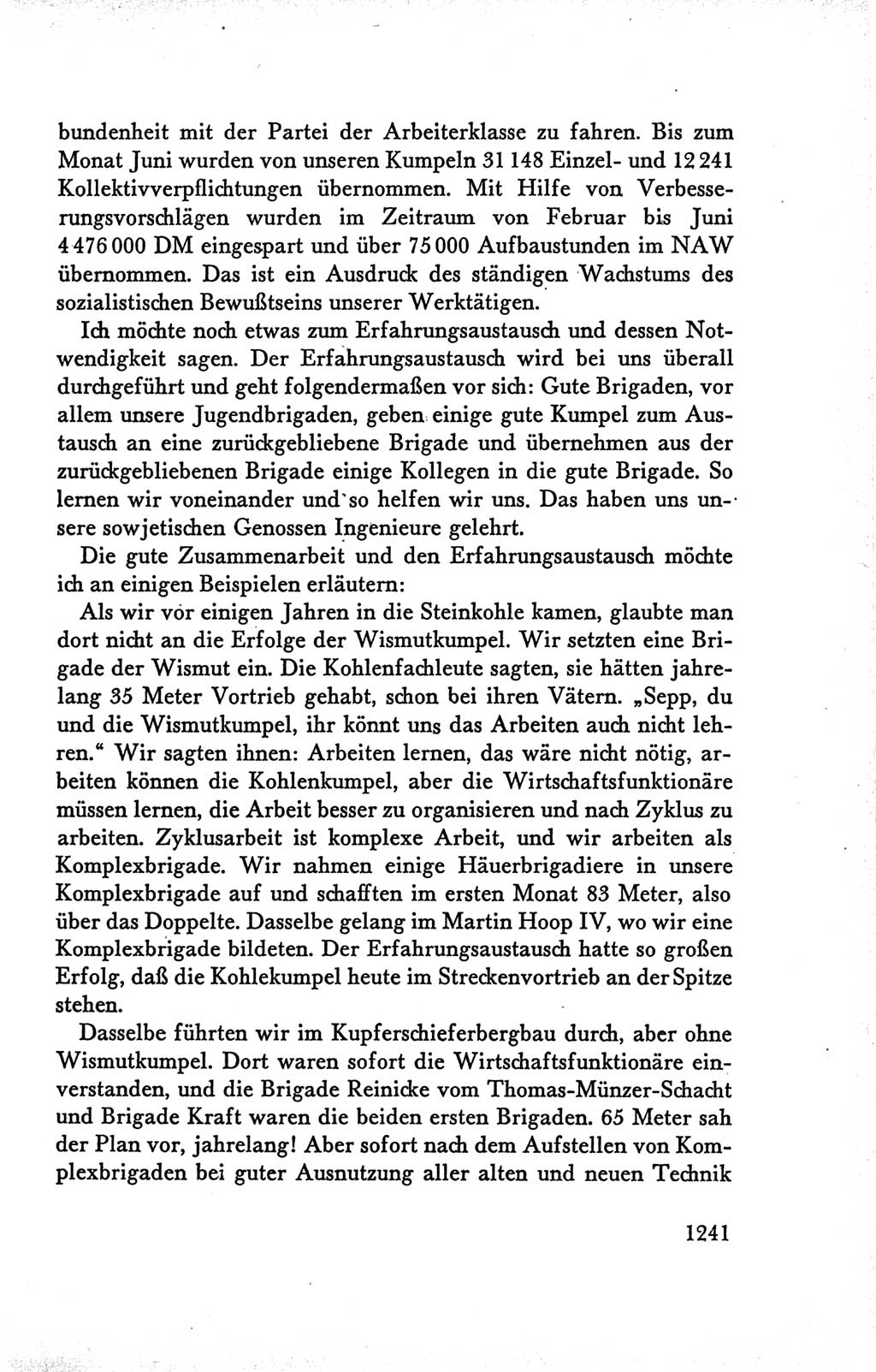 Protokoll der Verhandlungen des Ⅴ. Parteitages der Sozialistischen Einheitspartei Deutschlands (SED) [Deutsche Demokratische Republik (DDR)] 1958, Seite 1241