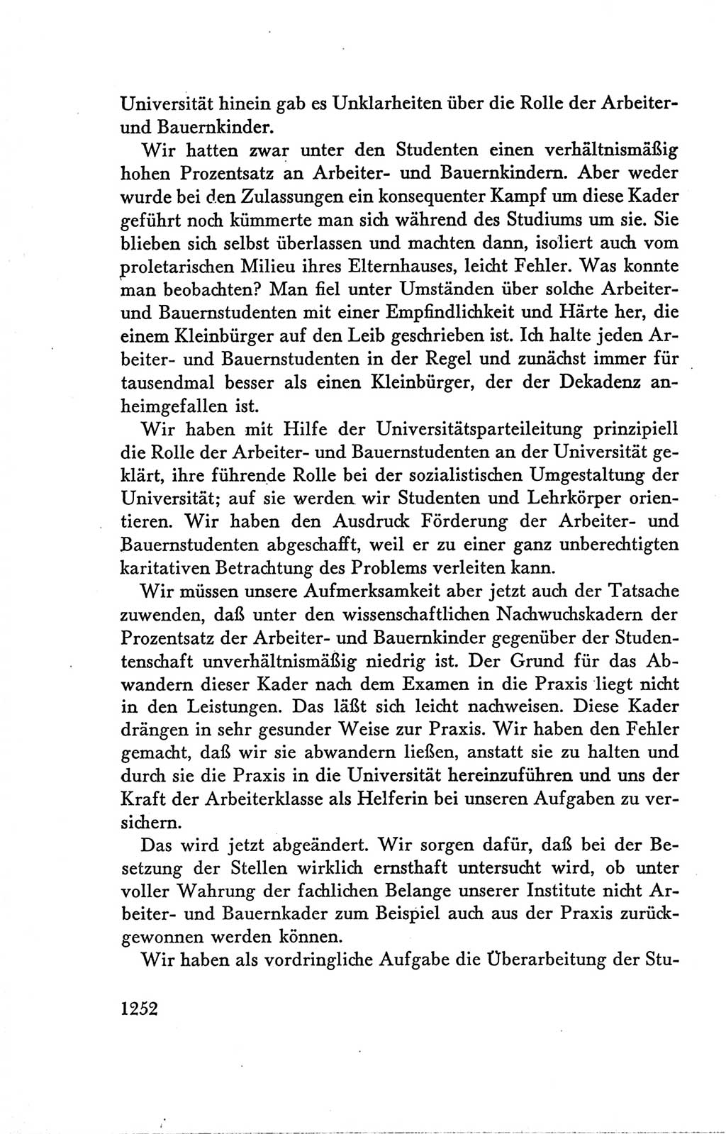 Protokoll der Verhandlungen des Ⅴ. Parteitages der Sozialistischen Einheitspartei Deutschlands (SED) [Deutsche Demokratische Republik (DDR)] 1958, Seite 1252