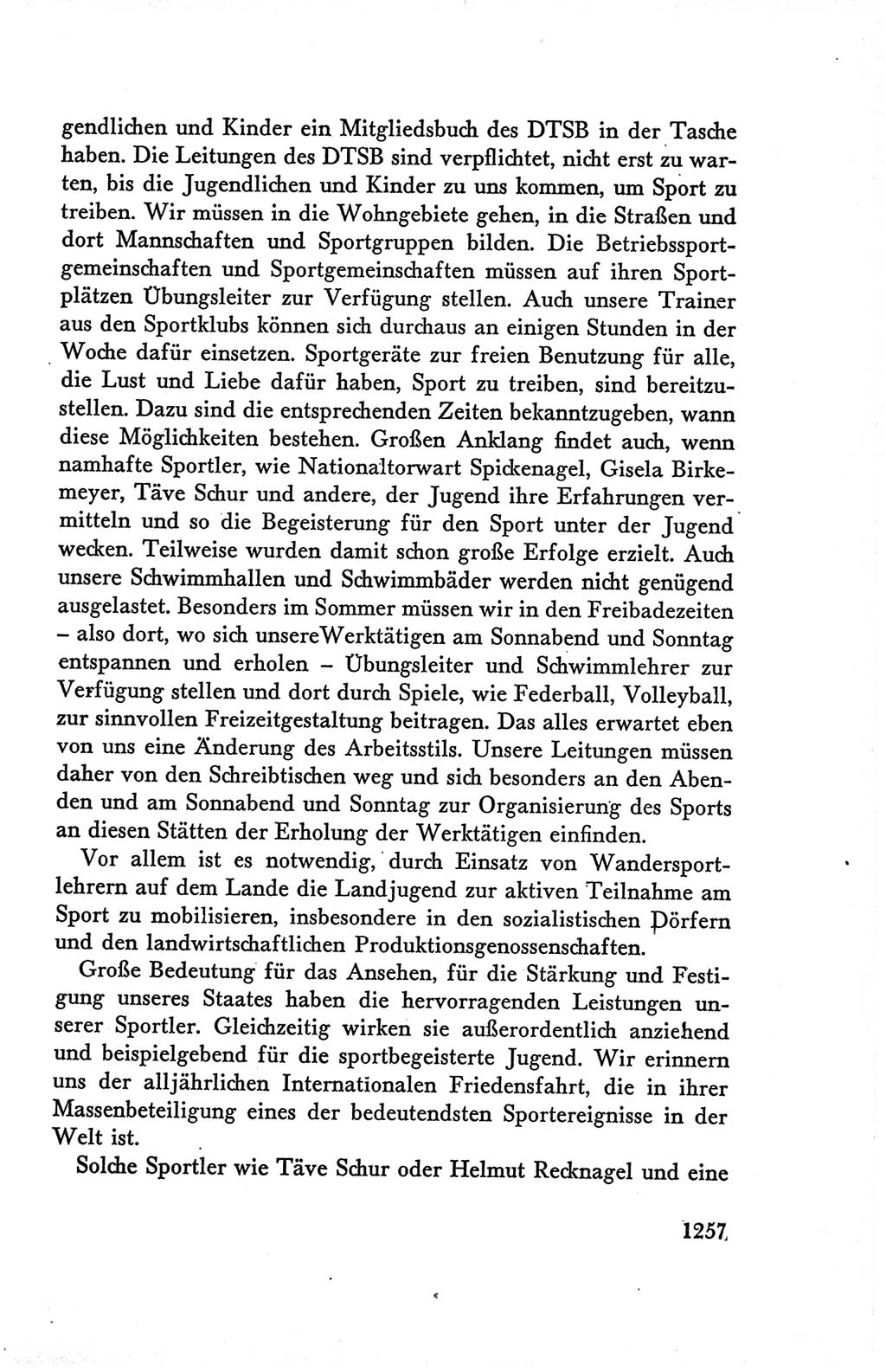 Protokoll der Verhandlungen des Ⅴ. Parteitages der Sozialistischen Einheitspartei Deutschlands (SED) [Deutsche Demokratische Republik (DDR)] 1958, Seite 1257