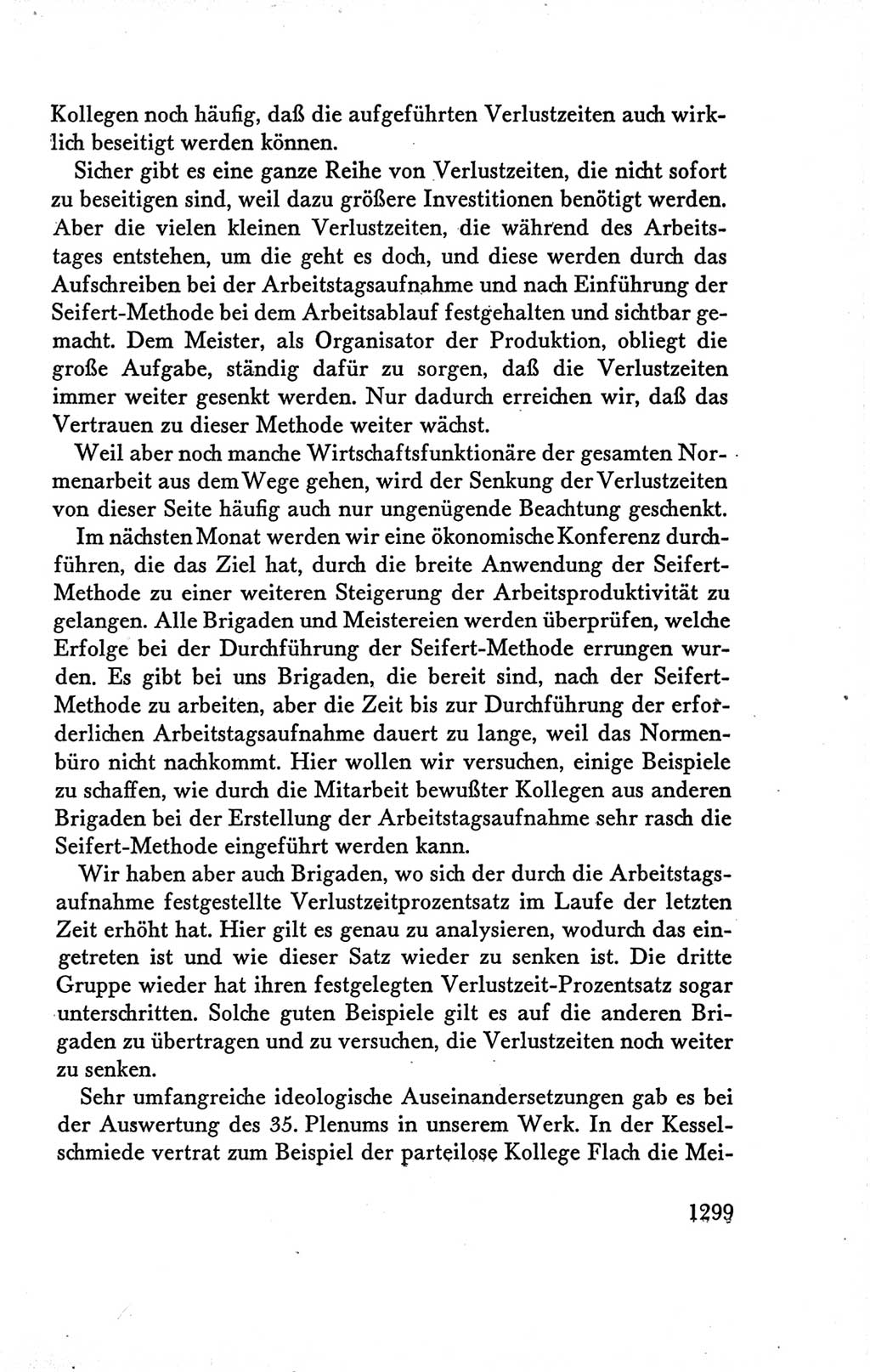 Protokoll der Verhandlungen des Ⅴ. Parteitages der Sozialistischen Einheitspartei Deutschlands (SED) [Deutsche Demokratische Republik (DDR)] 1958, Seite 1299