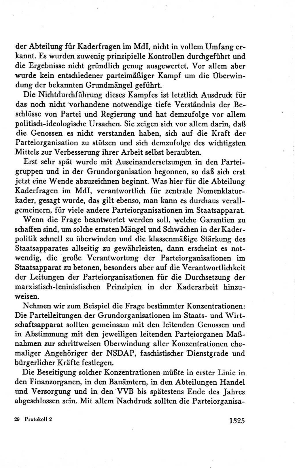 Protokoll der Verhandlungen des Ⅴ. Parteitages der Sozialistischen Einheitspartei Deutschlands (SED) [Deutsche Demokratische Republik (DDR)] 1958, Seite 1325
