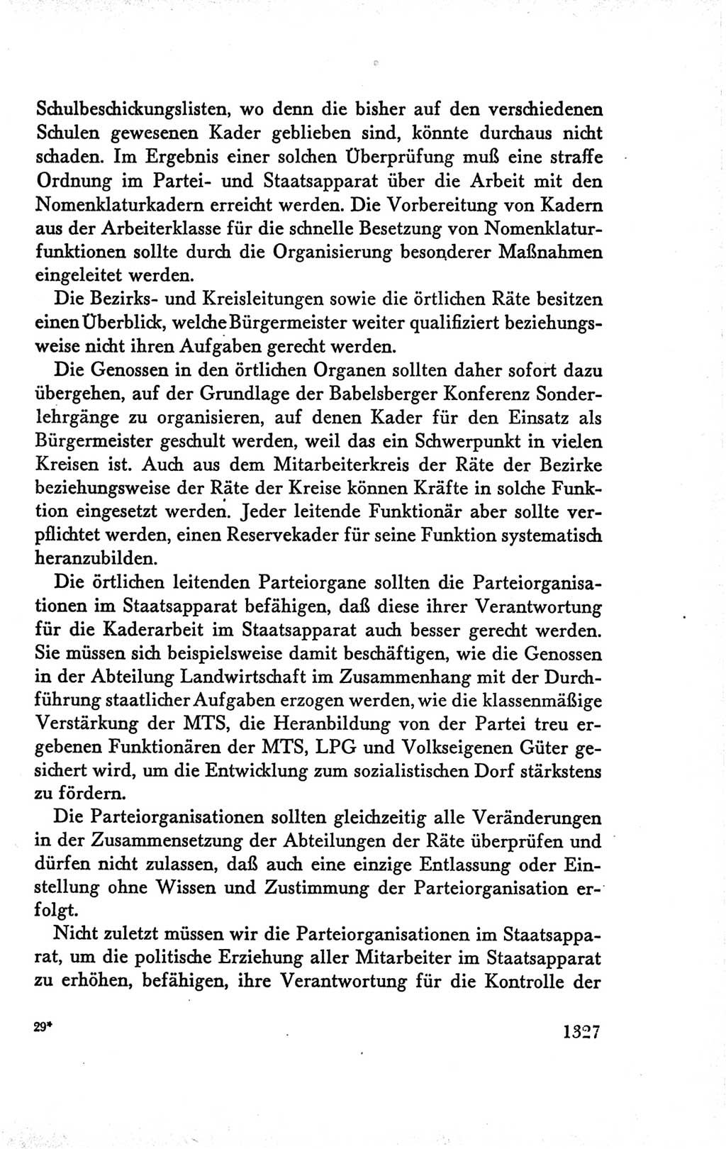 Protokoll der Verhandlungen des Ⅴ. Parteitages der Sozialistischen Einheitspartei Deutschlands (SED) [Deutsche Demokratische Republik (DDR)] 1958, Seite 1327