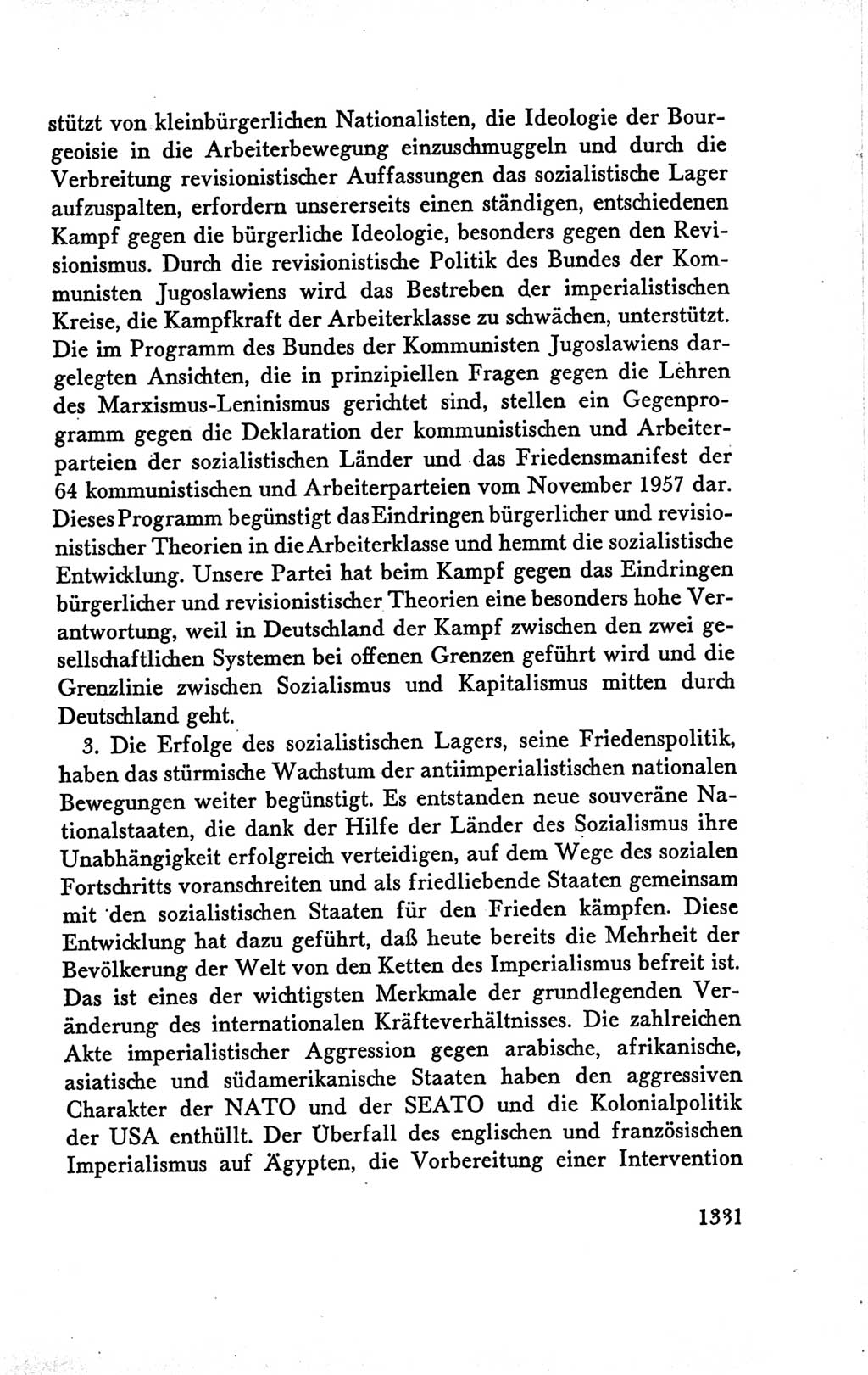 Protokoll der Verhandlungen des Ⅴ. Parteitages der Sozialistischen Einheitspartei Deutschlands (SED) [Deutsche Demokratische Republik (DDR)] 1958, Seite 1331