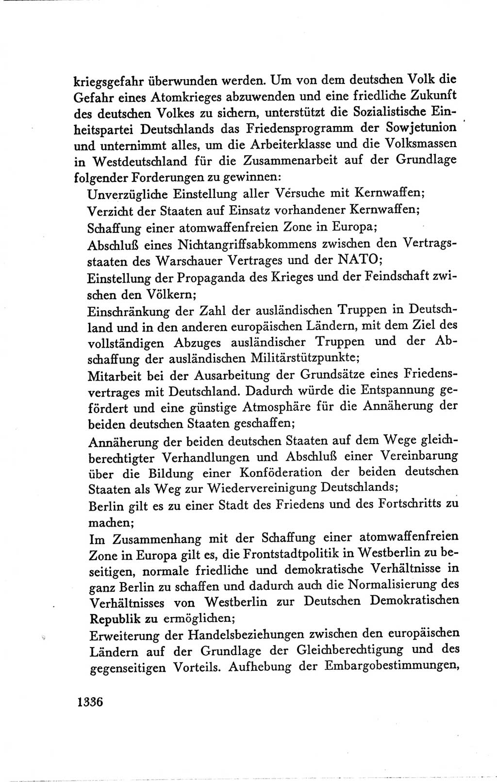 Protokoll der Verhandlungen des Ⅴ. Parteitages der Sozialistischen Einheitspartei Deutschlands (SED) [Deutsche Demokratische Republik (DDR)] 1958, Seite 1336