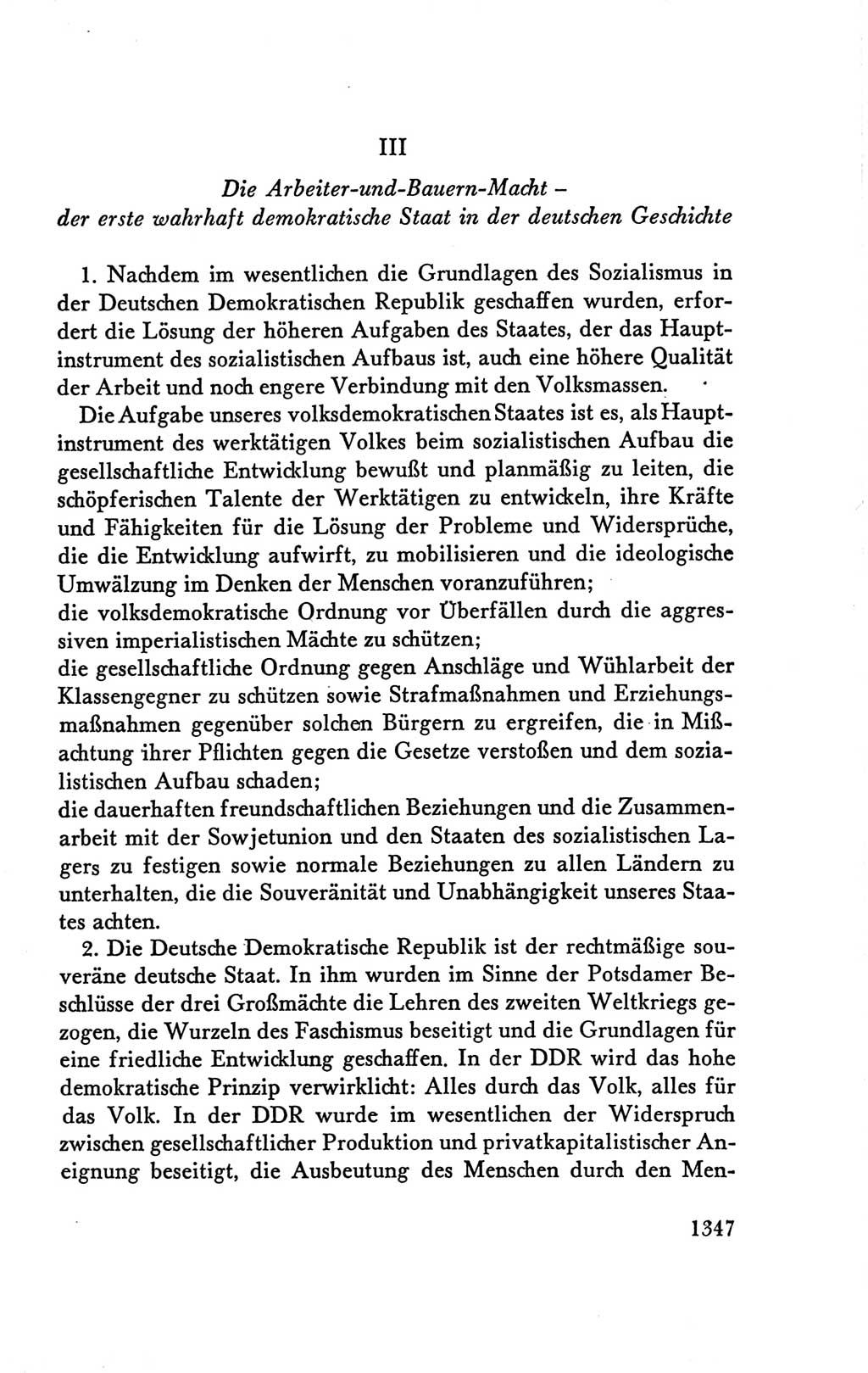 Protokoll der Verhandlungen des Ⅴ. Parteitages der Sozialistischen Einheitspartei Deutschlands (SED) [Deutsche Demokratische Republik (DDR)] 1958, Seite 1347