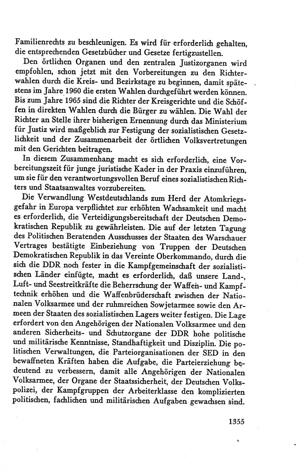 Protokoll der Verhandlungen des Ⅴ. Parteitages der Sozialistischen Einheitspartei Deutschlands (SED) [Deutsche Demokratische Republik (DDR)] 1958, Seite 1355