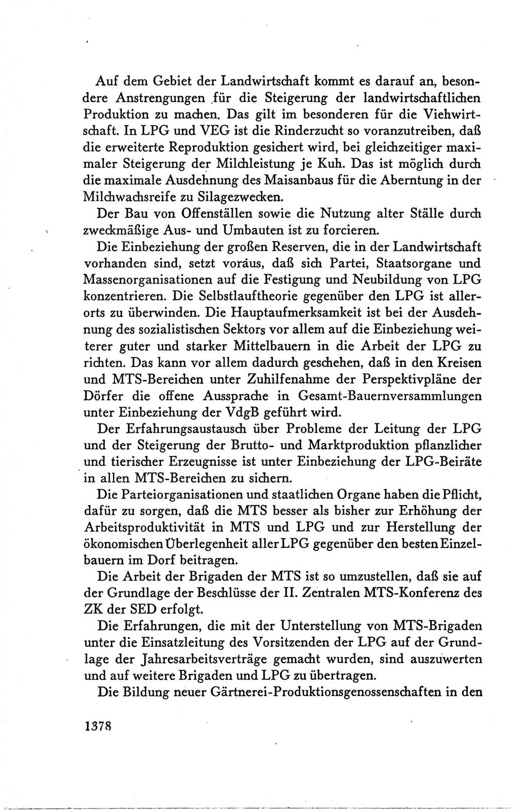 Protokoll der Verhandlungen des Ⅴ. Parteitages der Sozialistischen Einheitspartei Deutschlands (SED) [Deutsche Demokratische Republik (DDR)] 1958, Seite 1378