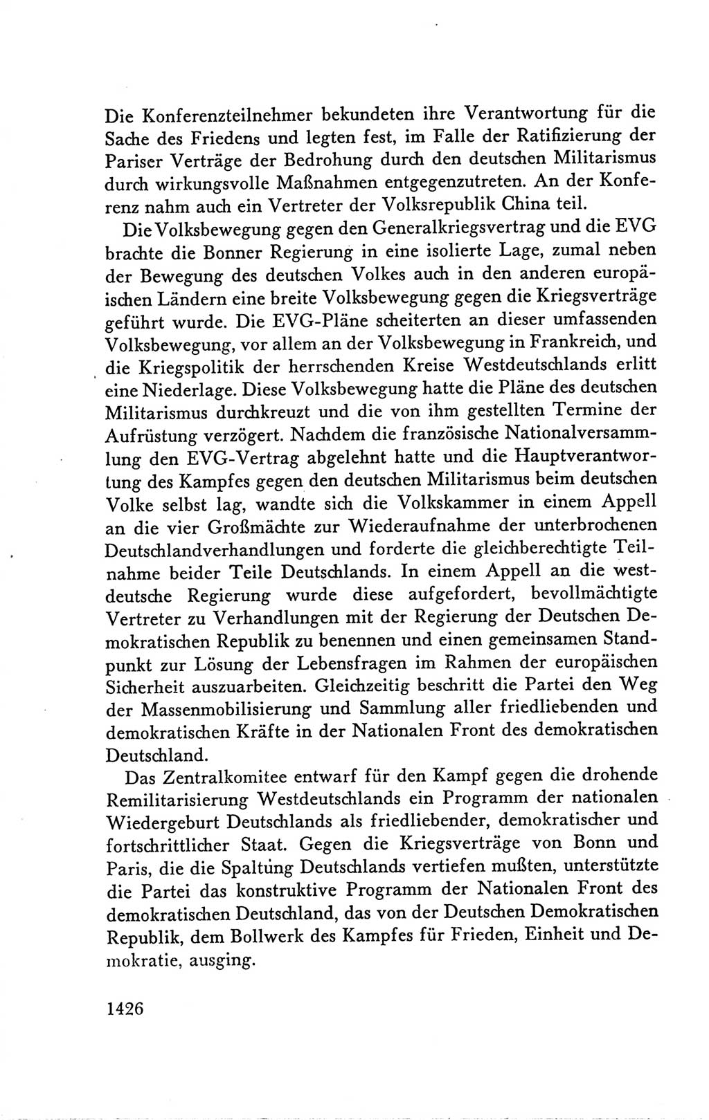 Protokoll der Verhandlungen des Ⅴ. Parteitages der Sozialistischen Einheitspartei Deutschlands (SED) [Deutsche Demokratische Republik (DDR)] 1958, Seite 1426