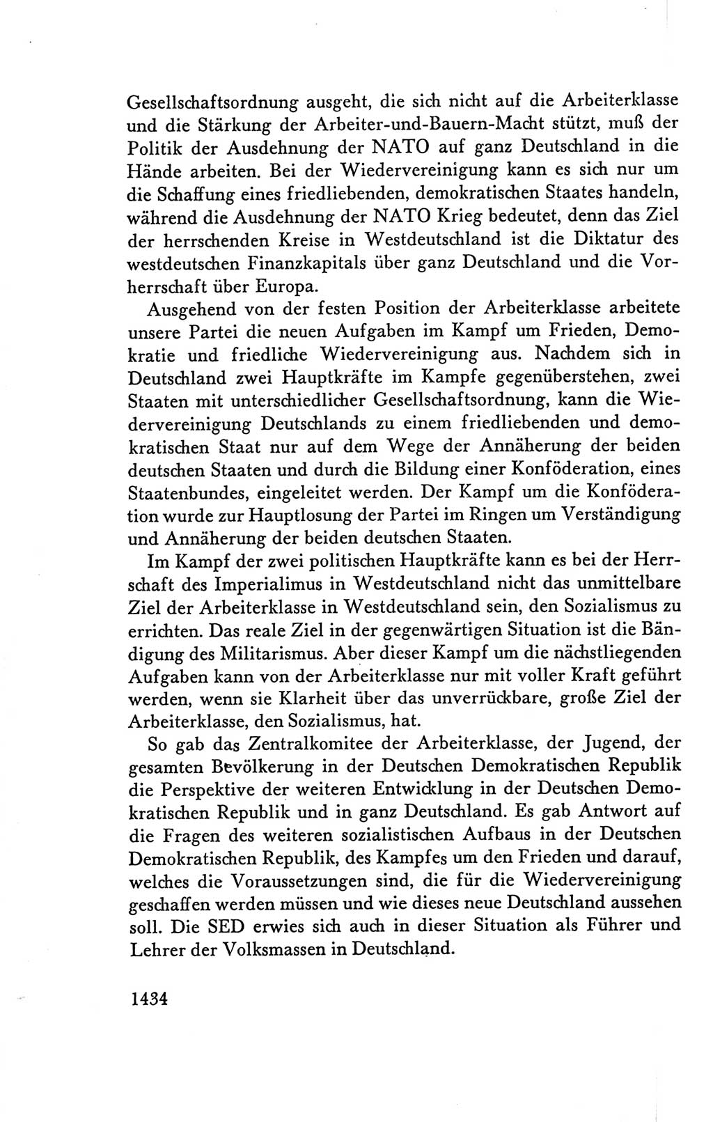 Protokoll der Verhandlungen des Ⅴ. Parteitages der Sozialistischen Einheitspartei Deutschlands (SED) [Deutsche Demokratische Republik (DDR)] 1958, Seite 1434