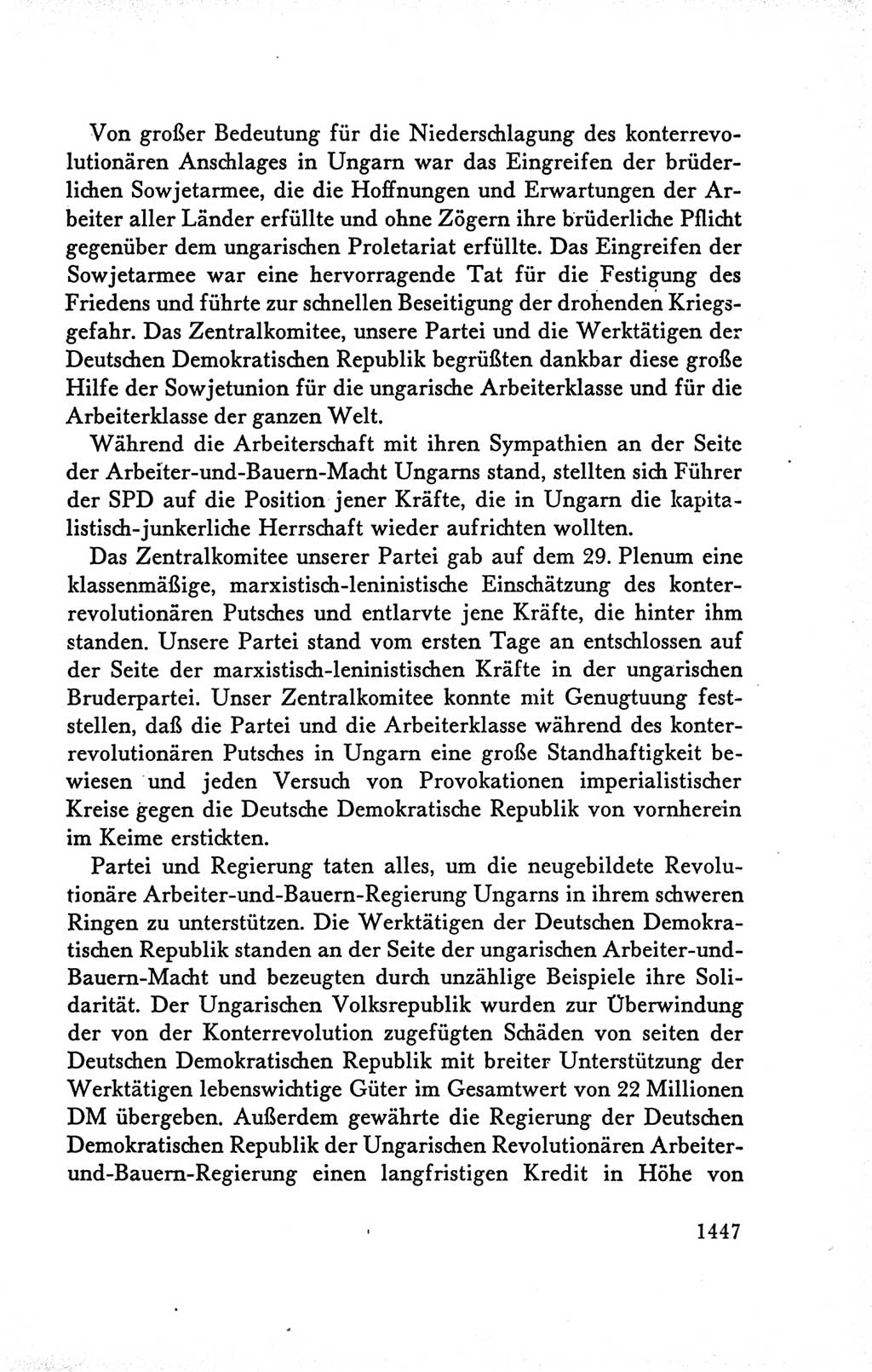 Protokoll der Verhandlungen des Ⅴ. Parteitages der Sozialistischen Einheitspartei Deutschlands (SED) [Deutsche Demokratische Republik (DDR)] 1958, Seite 1447