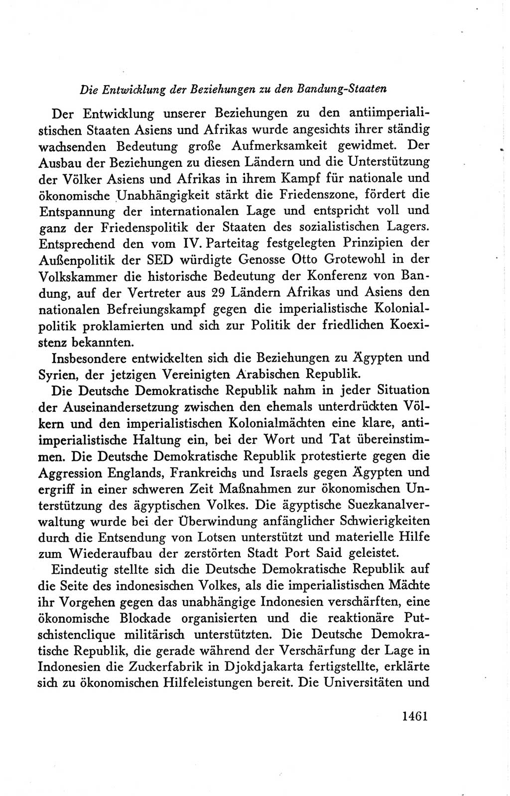 Protokoll der Verhandlungen des Ⅴ. Parteitages der Sozialistischen Einheitspartei Deutschlands (SED) [Deutsche Demokratische Republik (DDR)] 1958, Seite 1461
