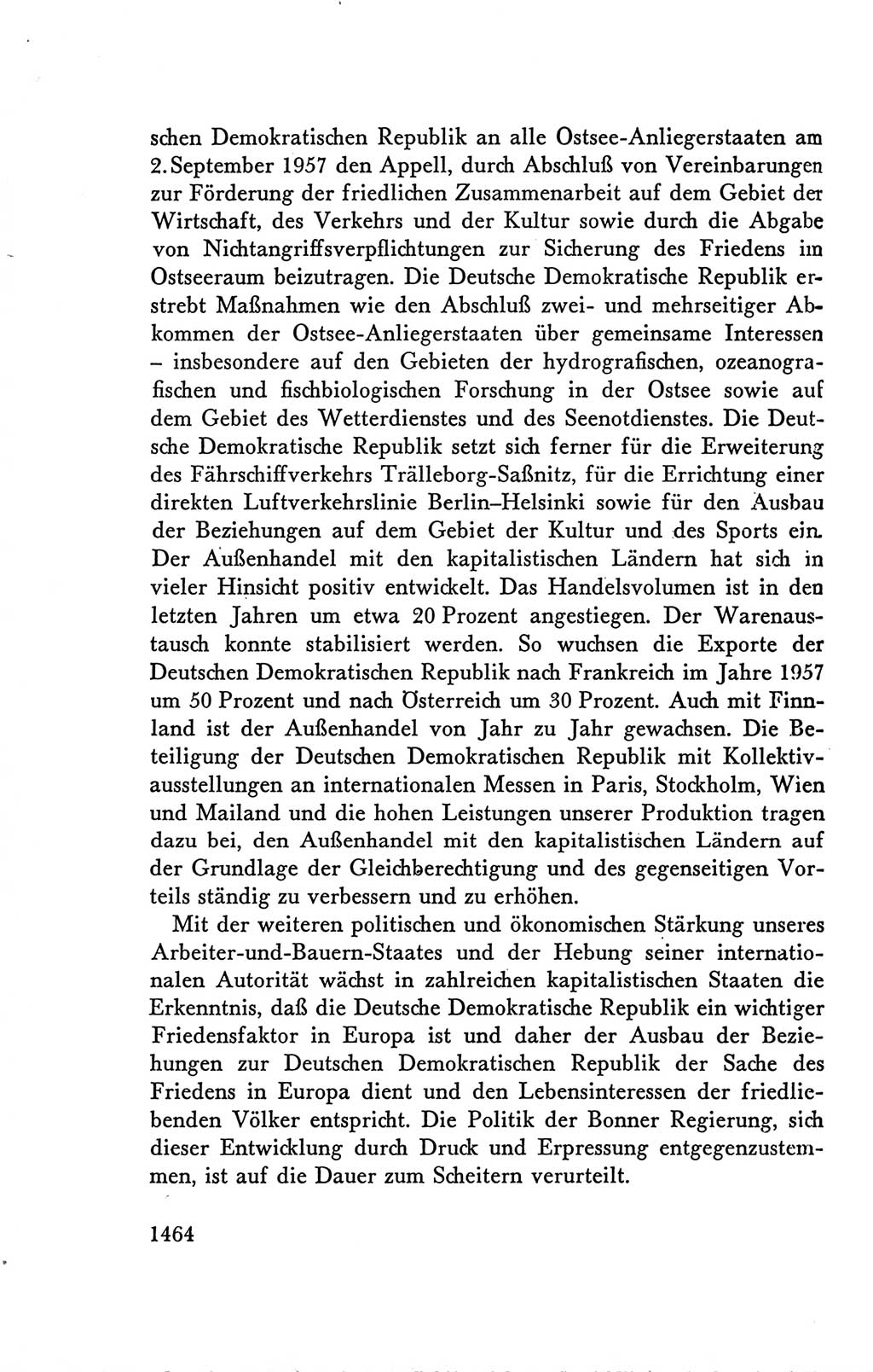 Protokoll der Verhandlungen des Ⅴ. Parteitages der Sozialistischen Einheitspartei Deutschlands (SED) [Deutsche Demokratische Republik (DDR)] 1958, Seite 1464