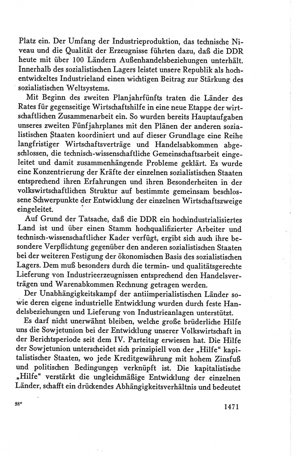 Protokoll der Verhandlungen des Ⅴ. Parteitages der Sozialistischen Einheitspartei Deutschlands (SED) [Deutsche Demokratische Republik (DDR)] 1958, Seite 1471
