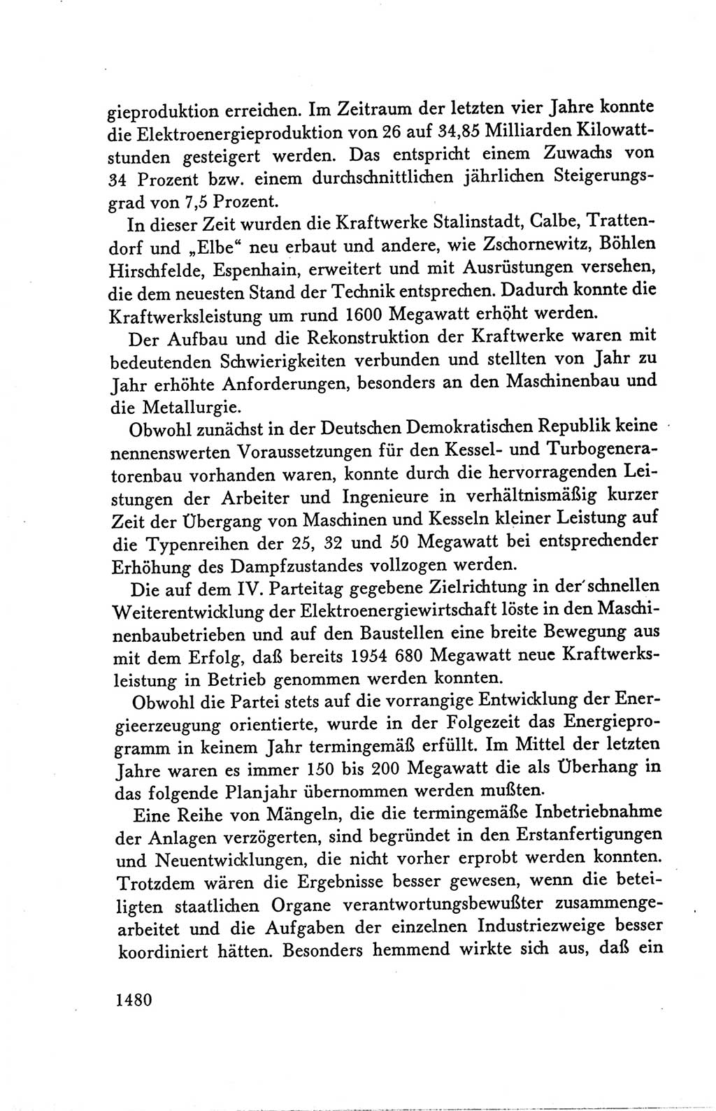 Protokoll der Verhandlungen des Ⅴ. Parteitages der Sozialistischen Einheitspartei Deutschlands (SED) [Deutsche Demokratische Republik (DDR)] 1958, Seite 1480